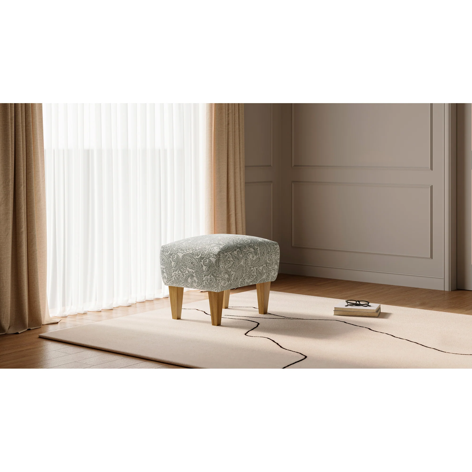 Riley Ottoman - Image 4