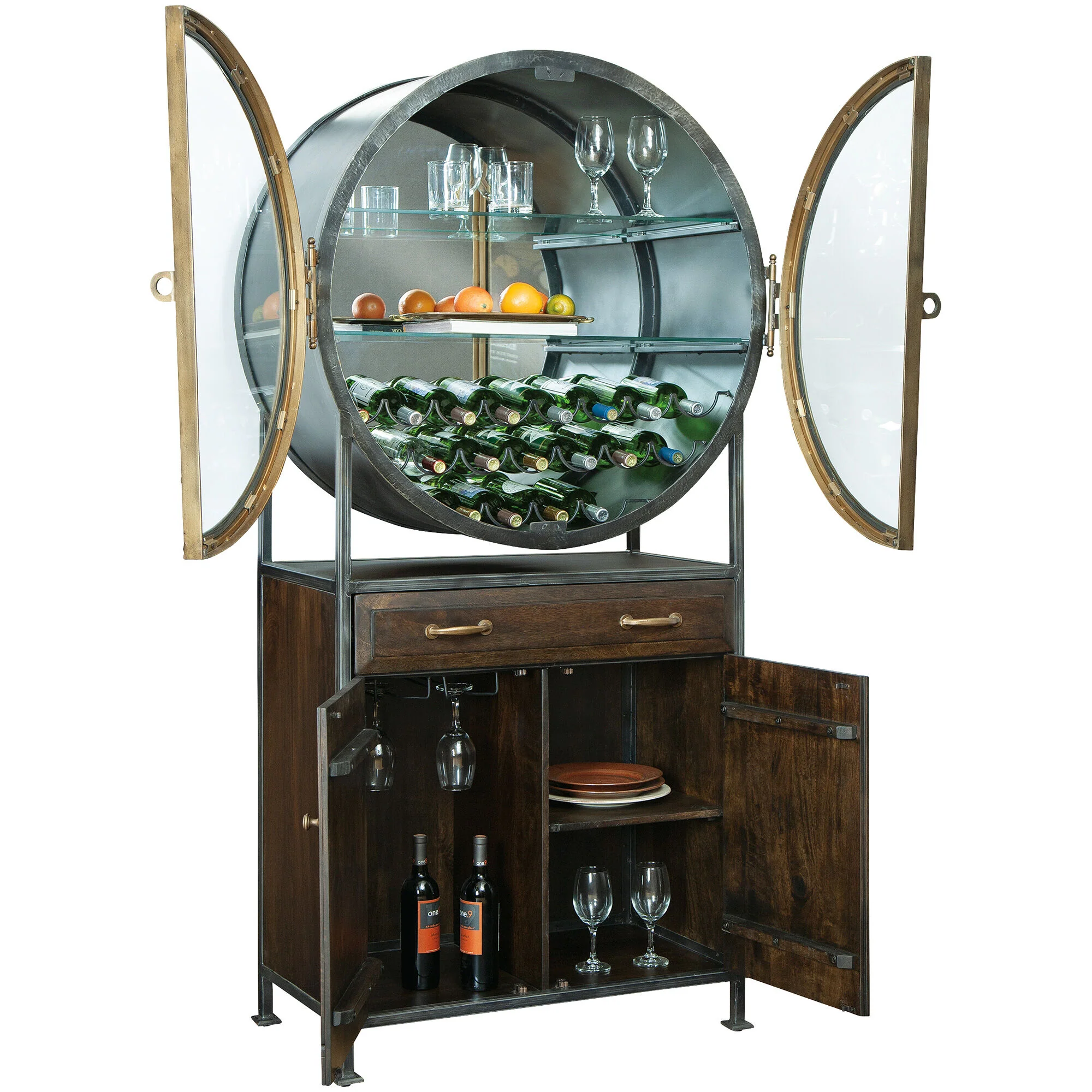 Rob Roy Wine And Bar Cabinet - Image 4