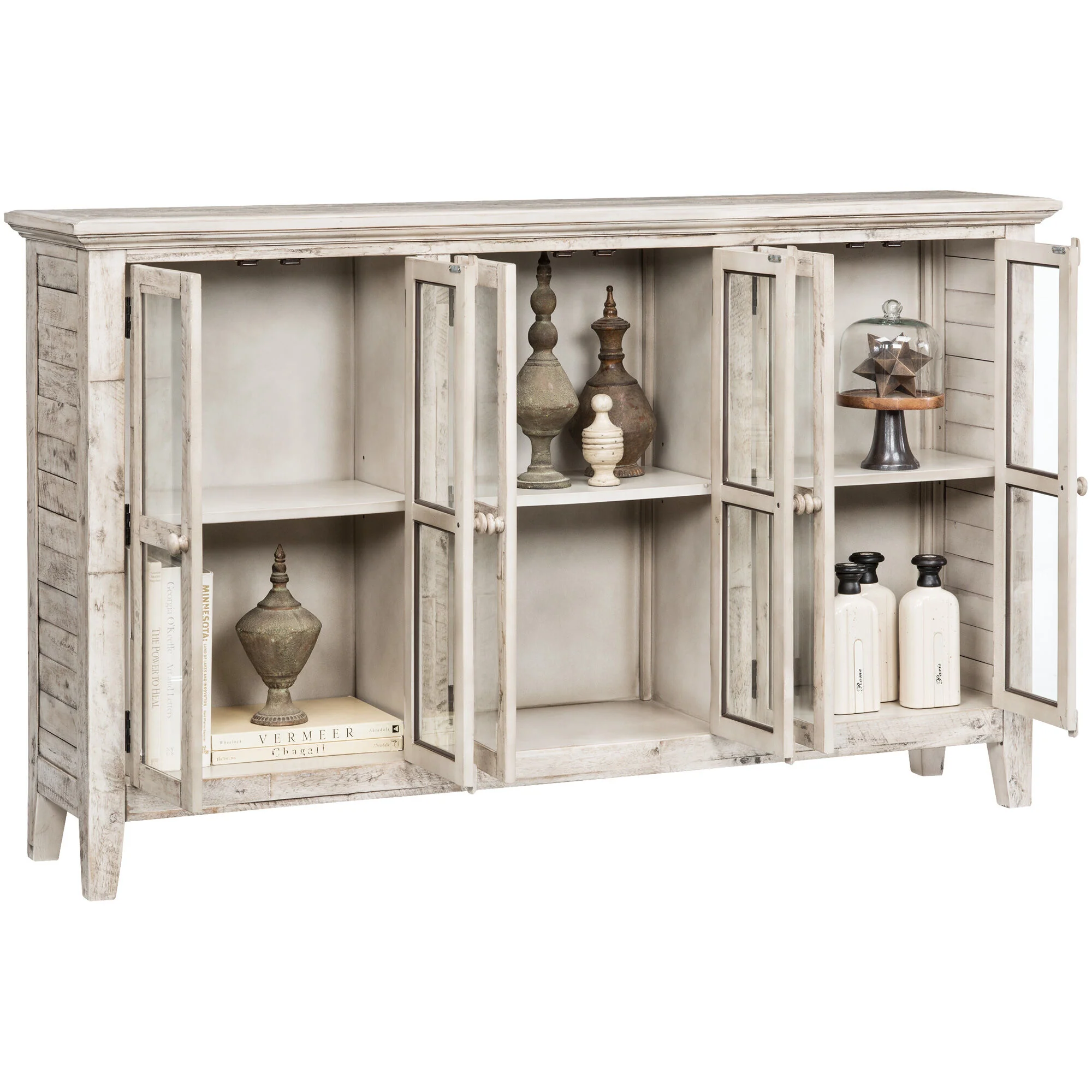Rustic Shores 6 Door Cabinet - Image 3