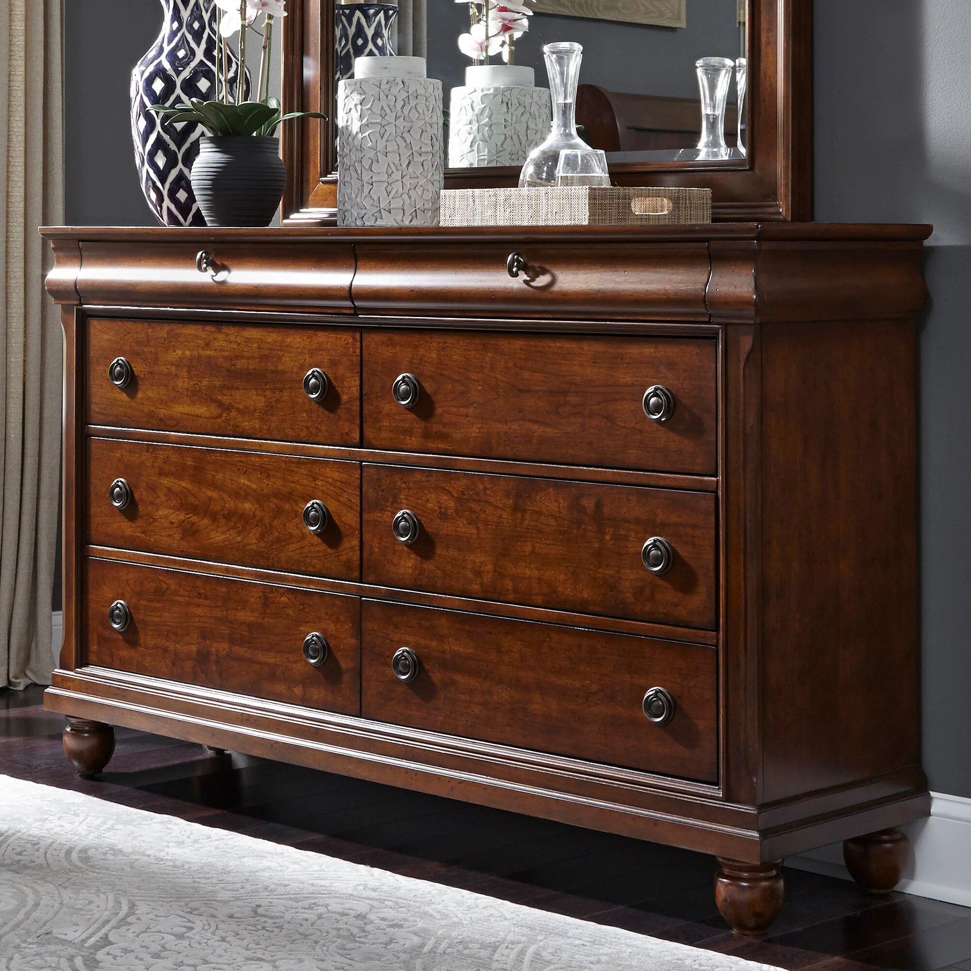 Rustic Traditions 8 Drawer Dresser - Image 2
