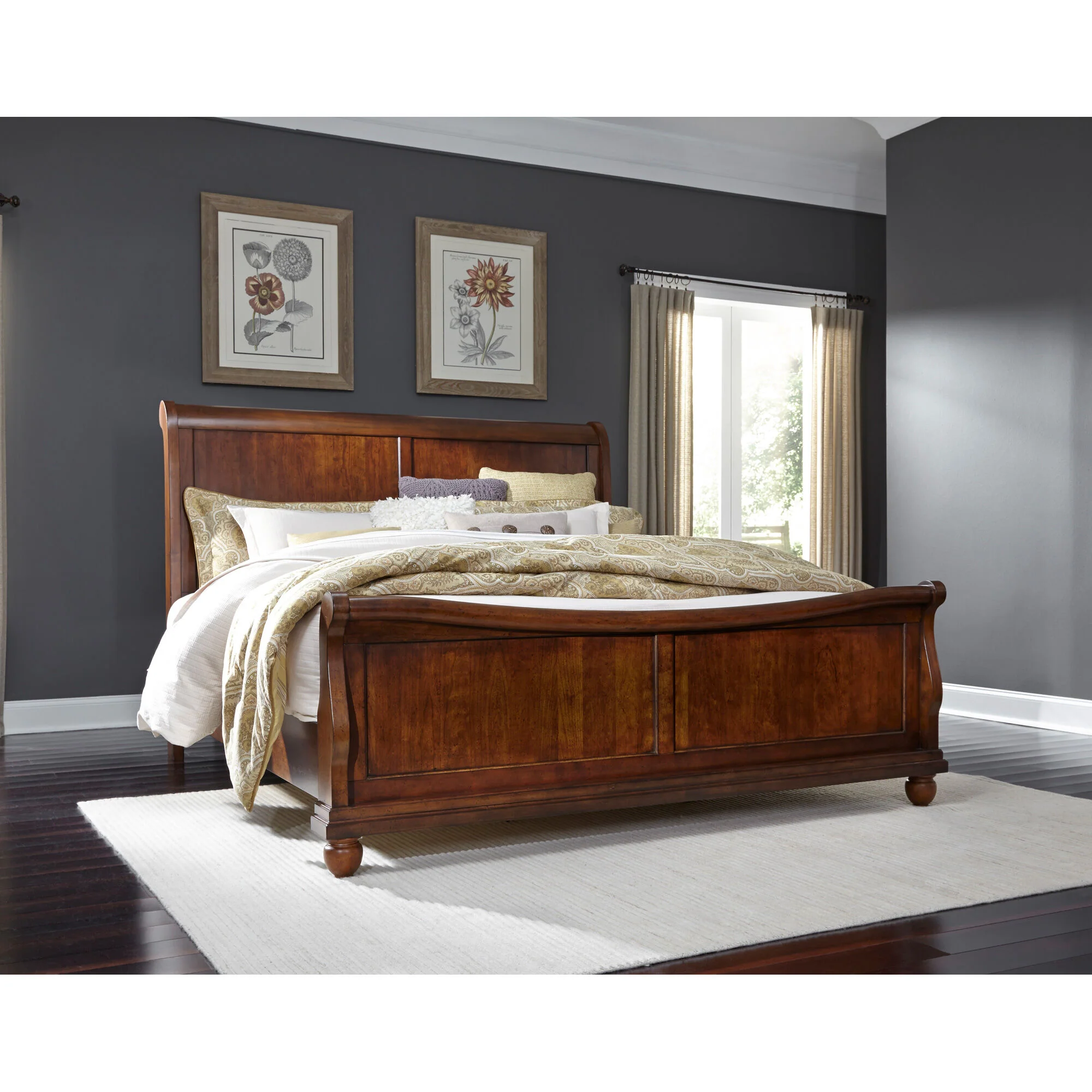 Rustic Traditions Sleigh Bed - Image 5