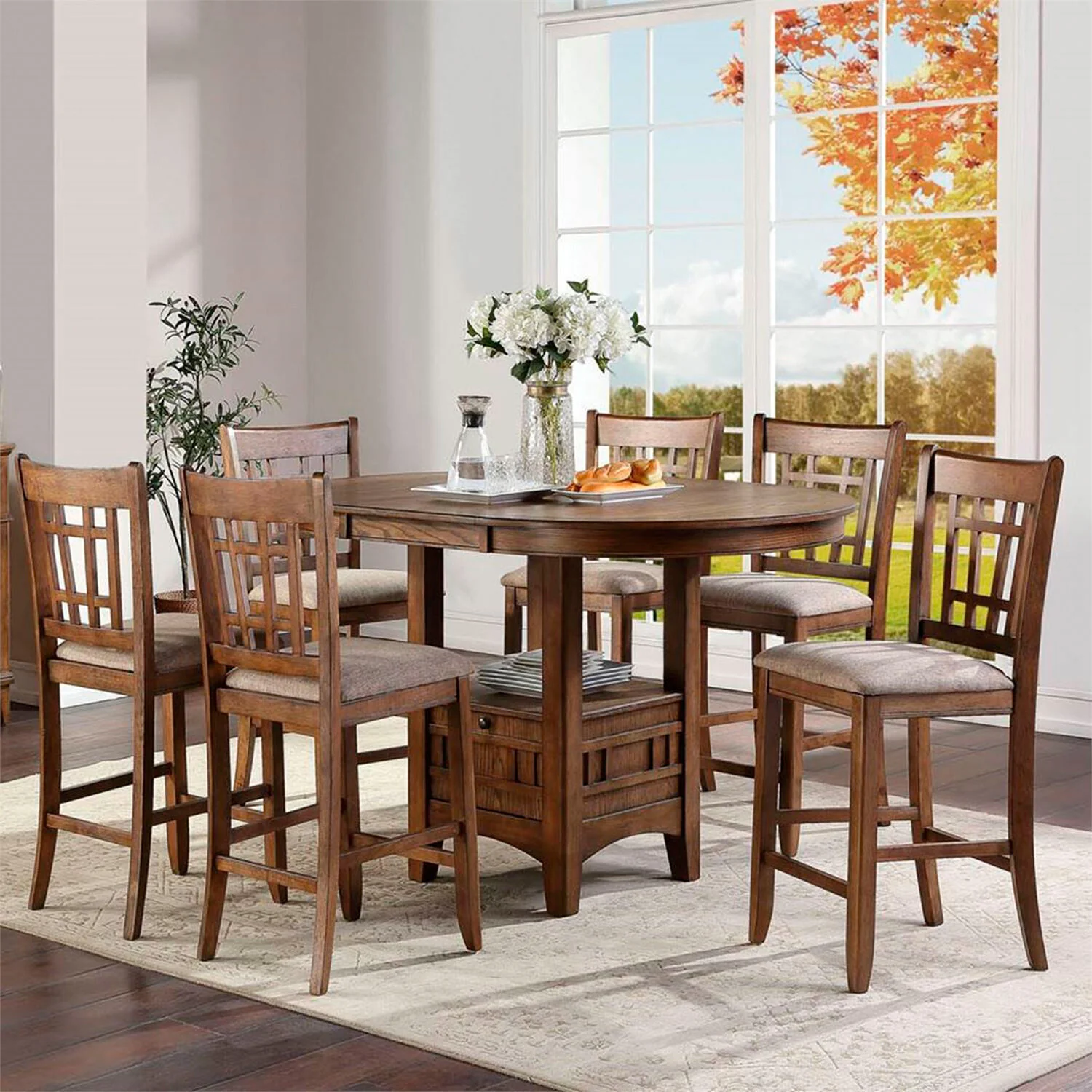 Santa Rosa II 5 Piece Pub Dining Set - Image 2