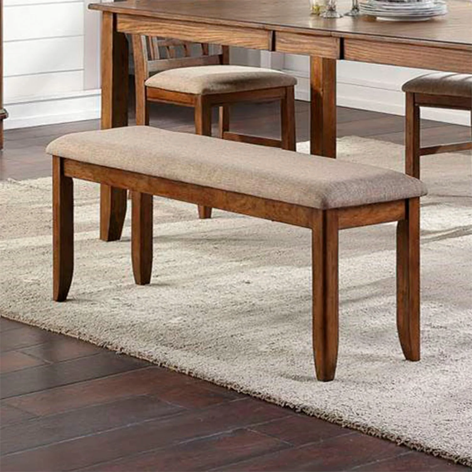 Santa Rosa II Upholstered Dining Bench - Image 2