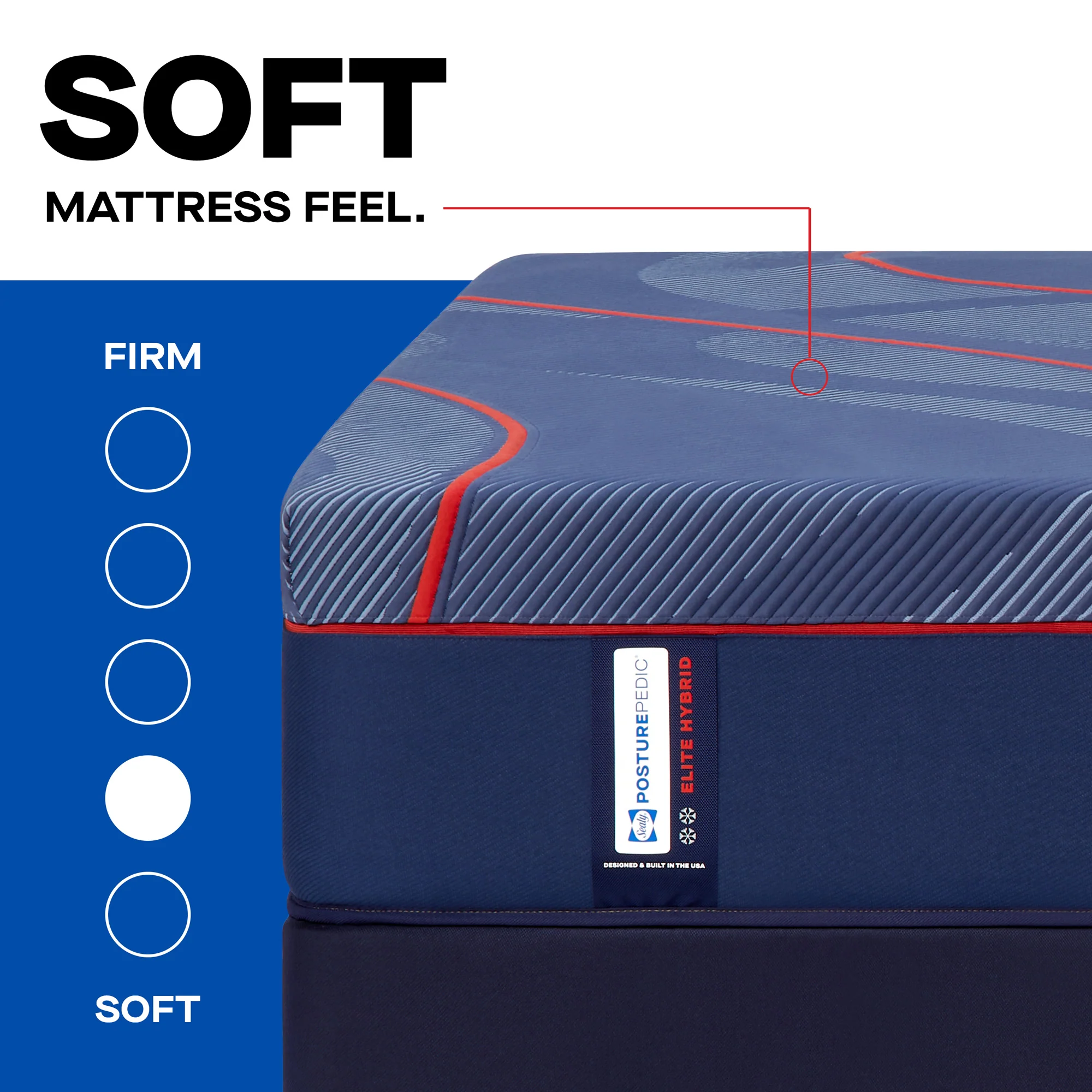 Sealy Posturepedic Elite High Point II Soft Hybrid Mattress - Image 47