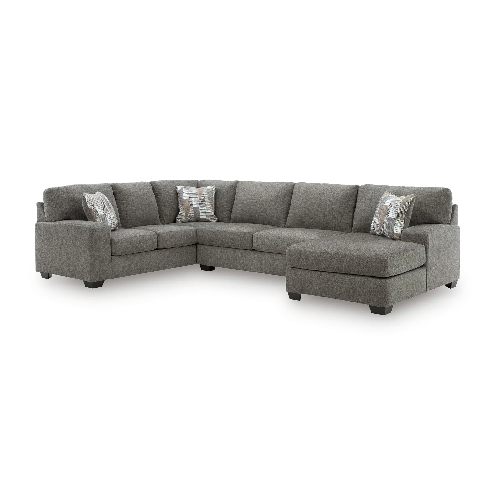 Seyler Lane 3 Piece Right Chaise Sectional
