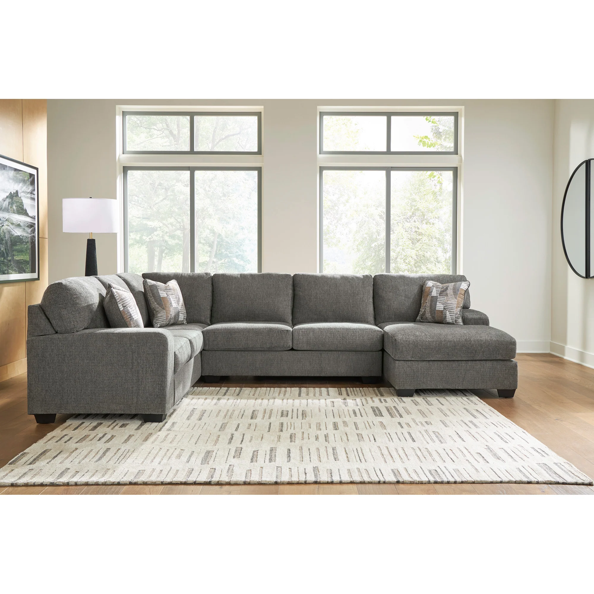 Seyler Lane 3 Piece Right Chaise Sectional - Image 5