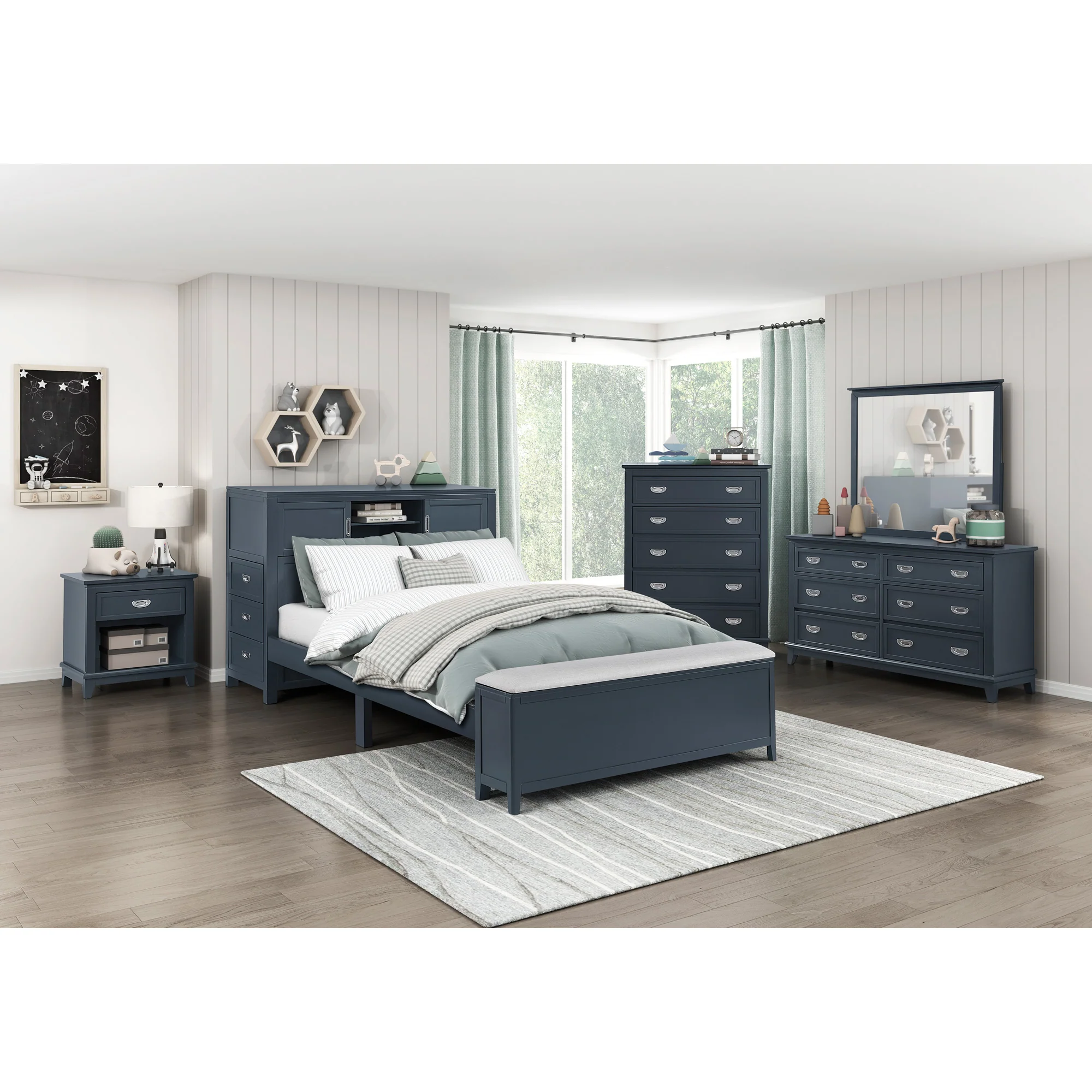 Sloane Bookcase Bed - Image 21
