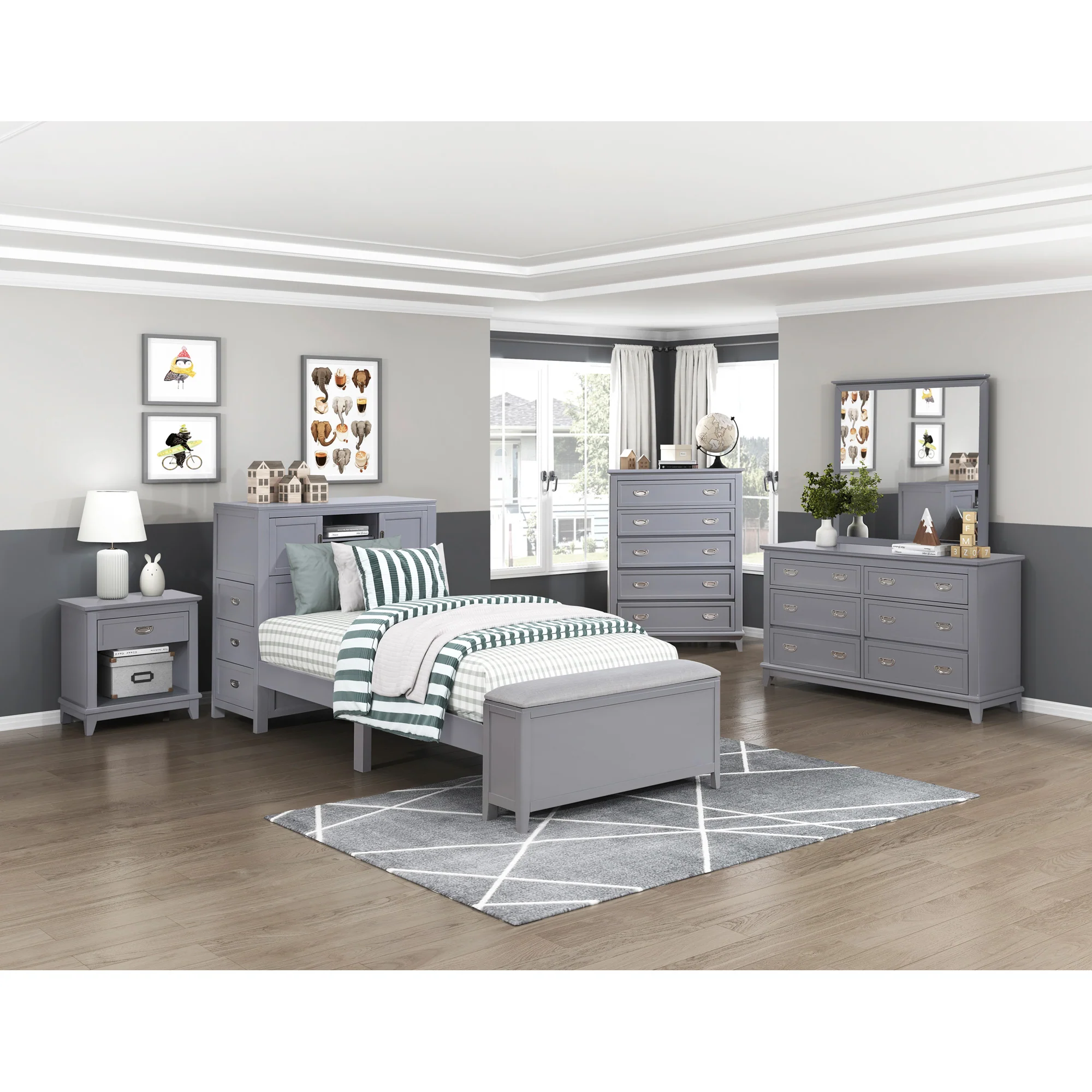 Sloane Bookcase Bed - Image 27
