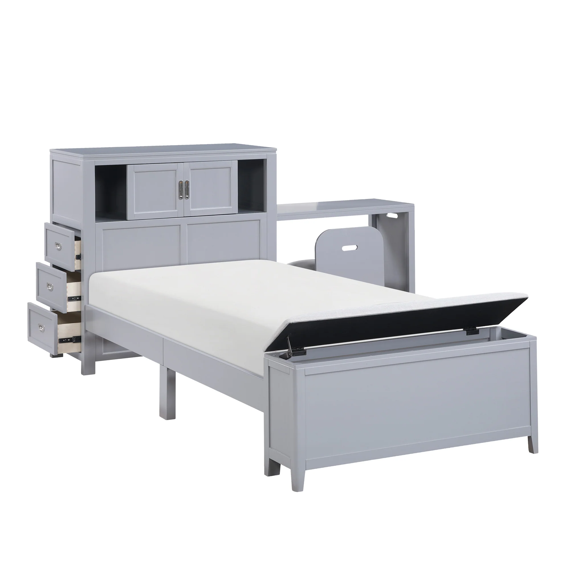 Sloane Bookcase Bed - Image 29