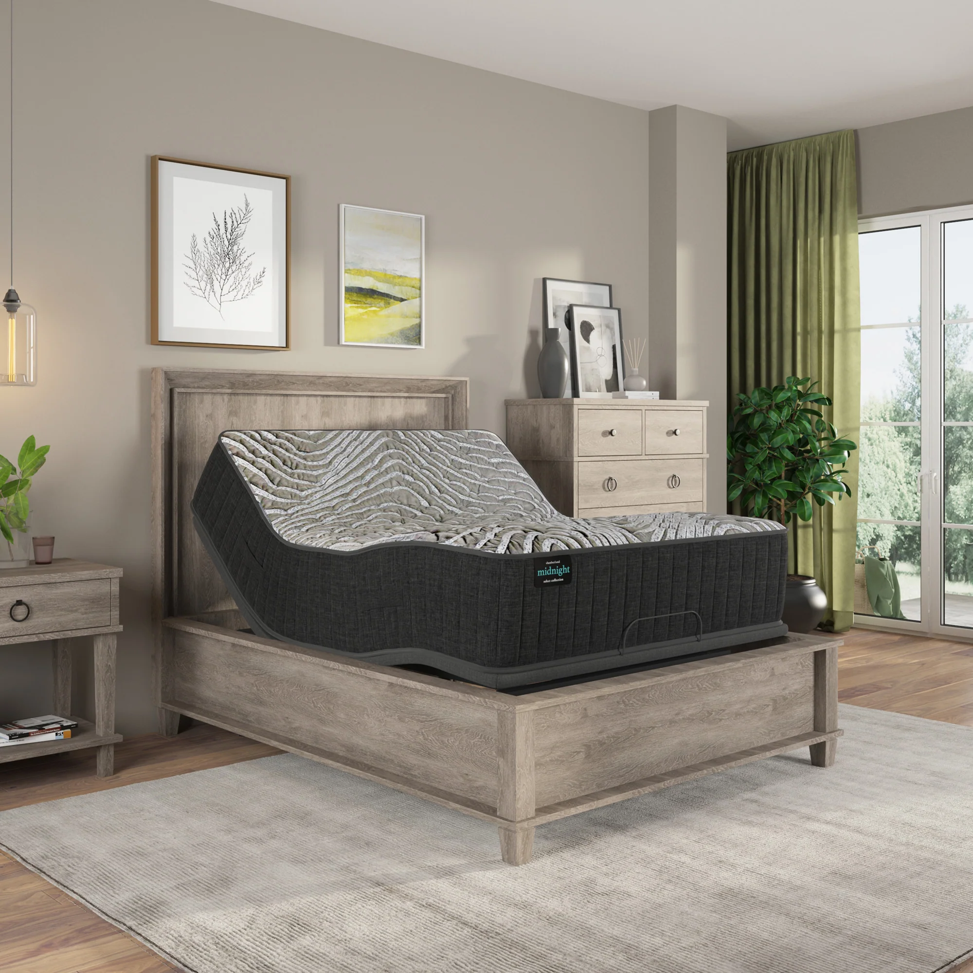 Slumberland Midnight Select Medium Tight Top Mattress - Image 28