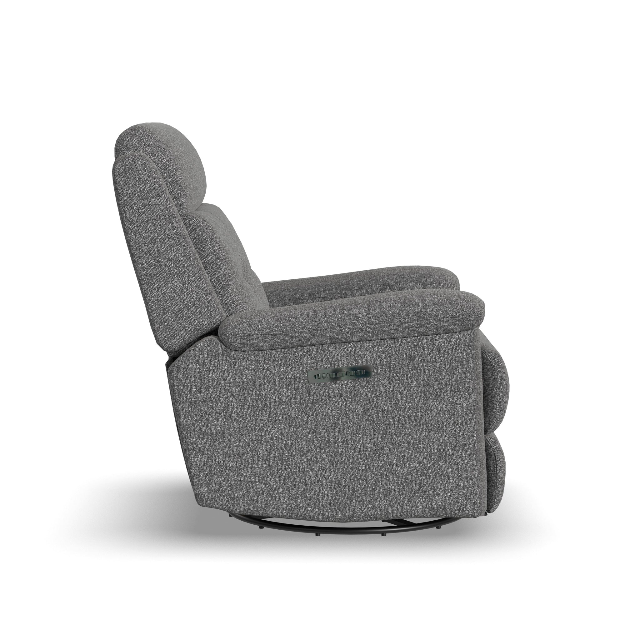 Sophisticated Swivel Power Recliner - Image 11