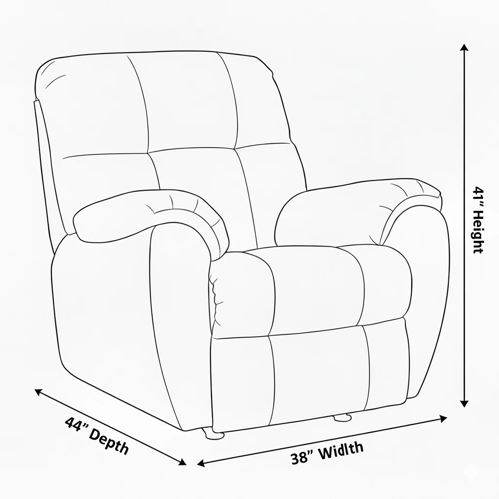 Stayfish Rocker Recliner - Image 5