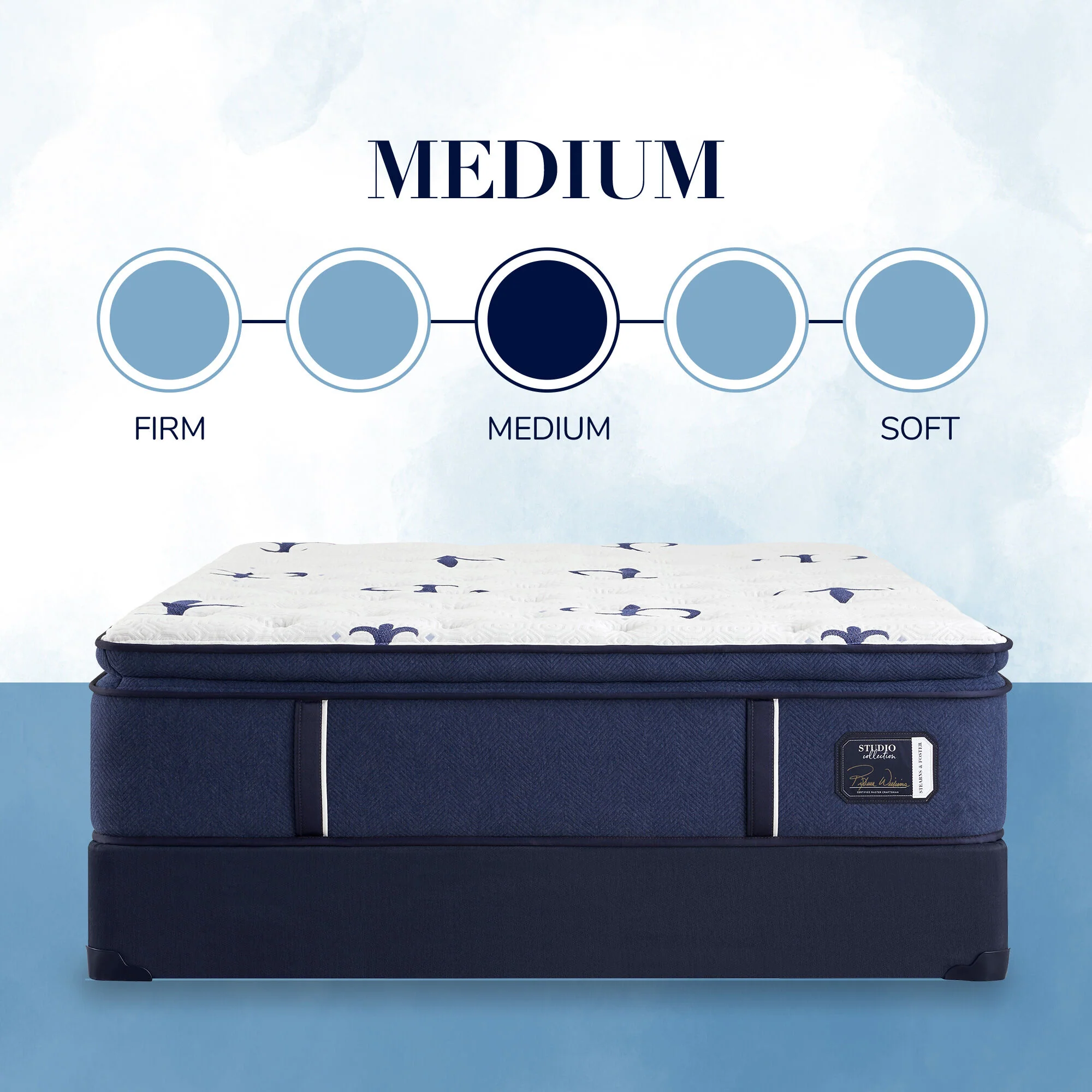 Stearns and Foster Studio Medium Pillowtop Mattress - Image 31