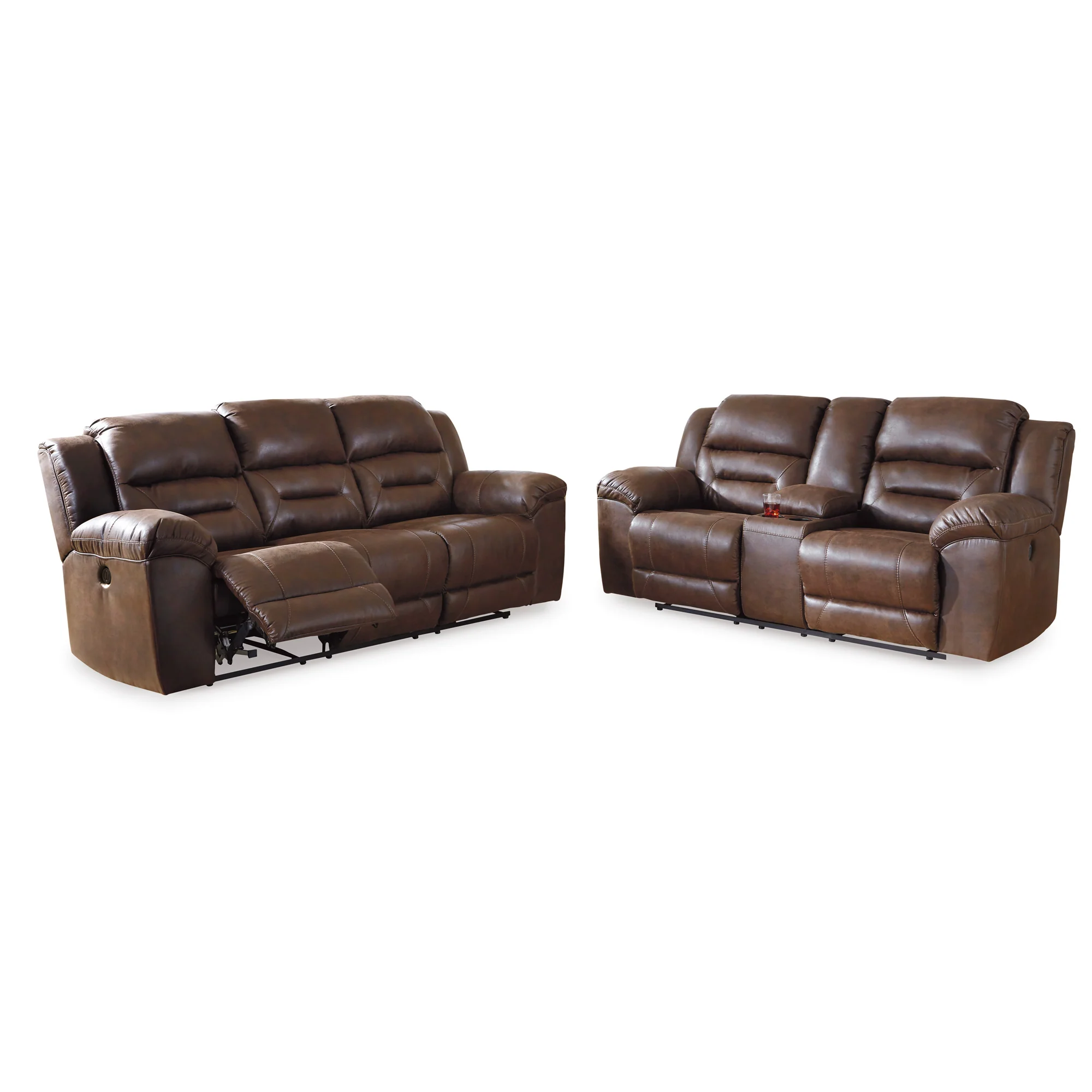 Stoneland Power Reclining Console Loveseat - Image 18