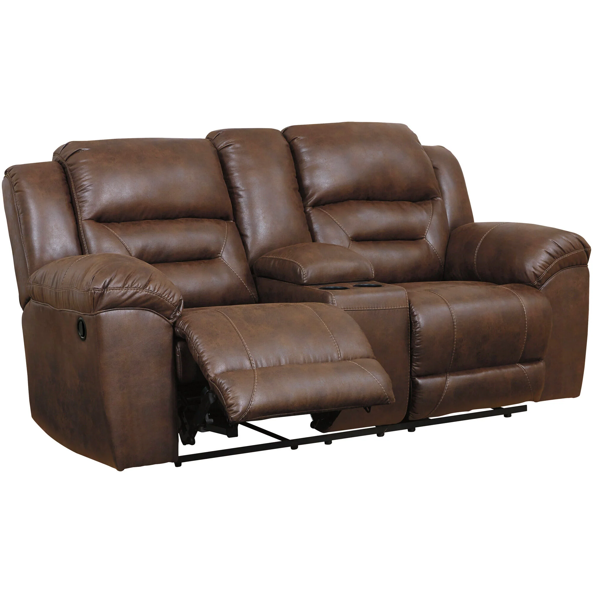 Stoneland Reclining Console Loveseat - Image 13