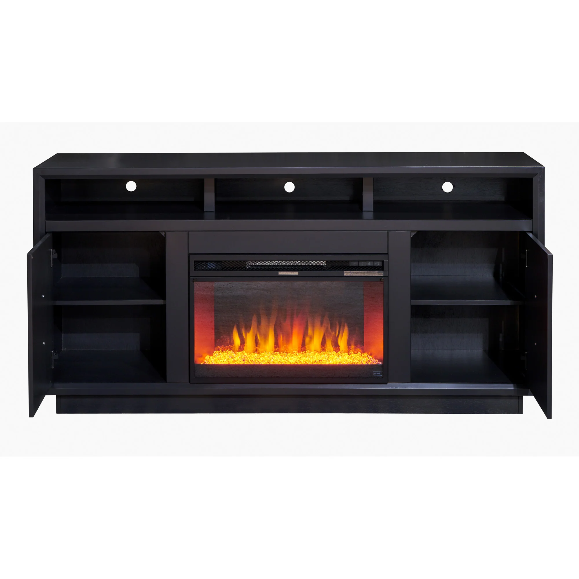 Sunset 67 Inch Fireplace Console - Image 4