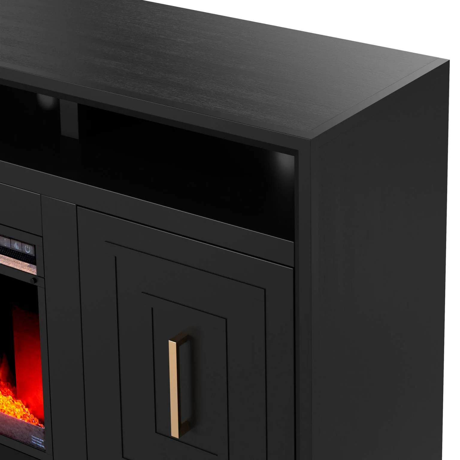 Sunset 83 Inch Fireplace Console - Image 4
