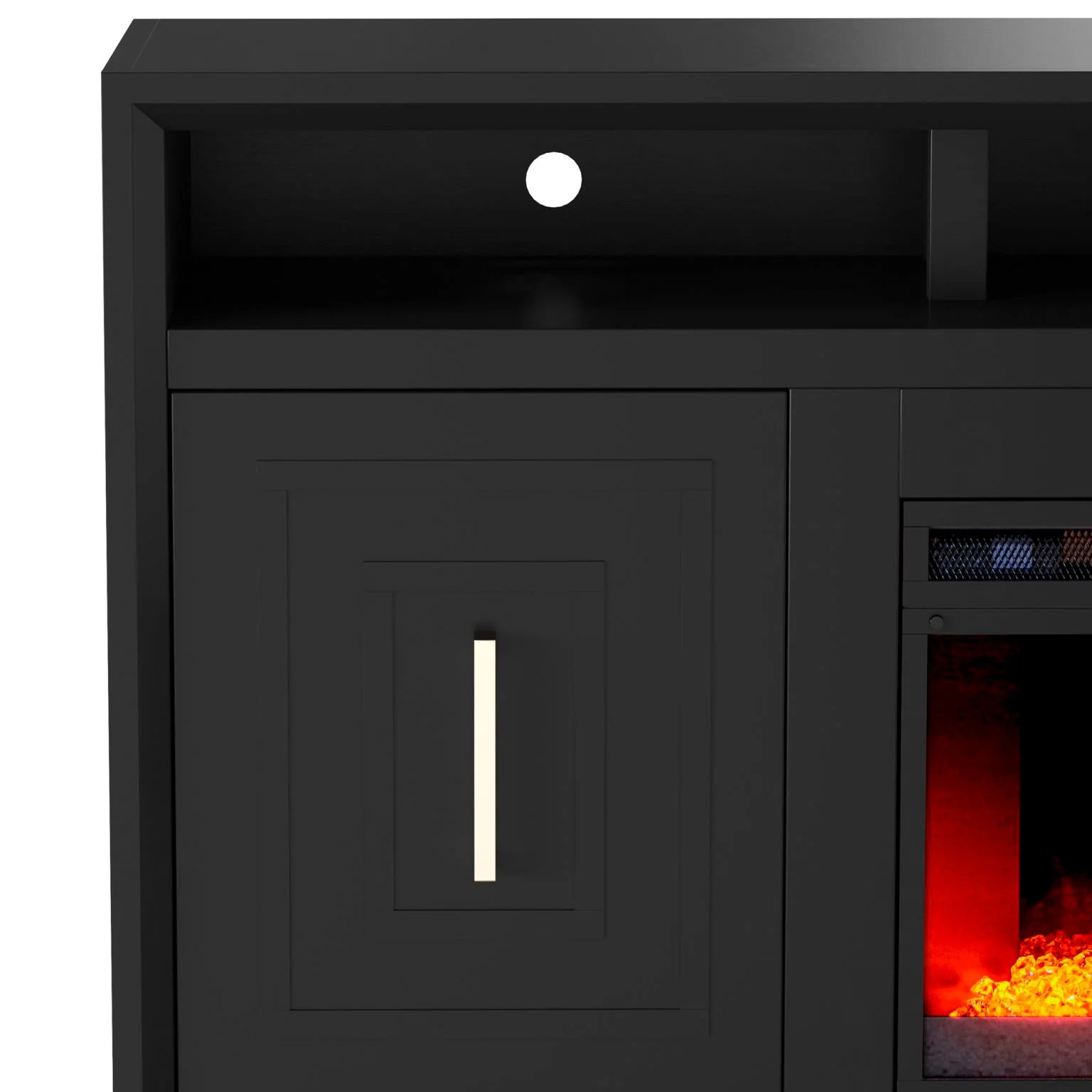 Sunset 83 Inch Fireplace Console - Image 5