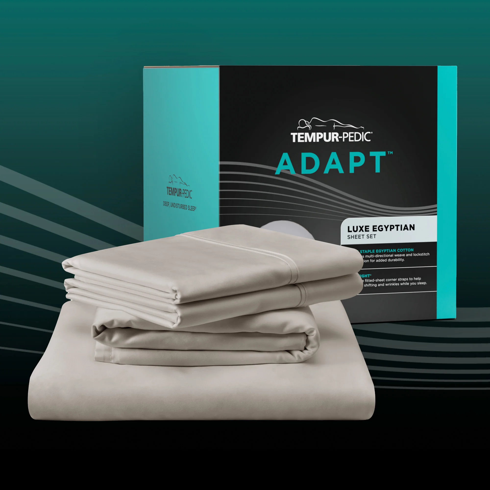 Tempur-Adapt Luxe Egyptian Cotton Sheet Set - Image 156