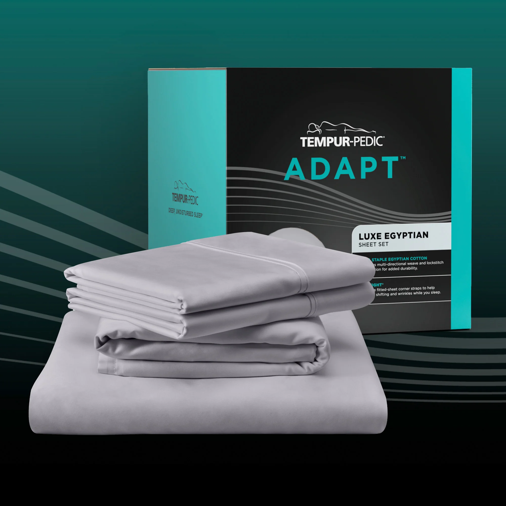 Tempur-Adapt Luxe Egyptian Cotton Sheet Set - Image 217