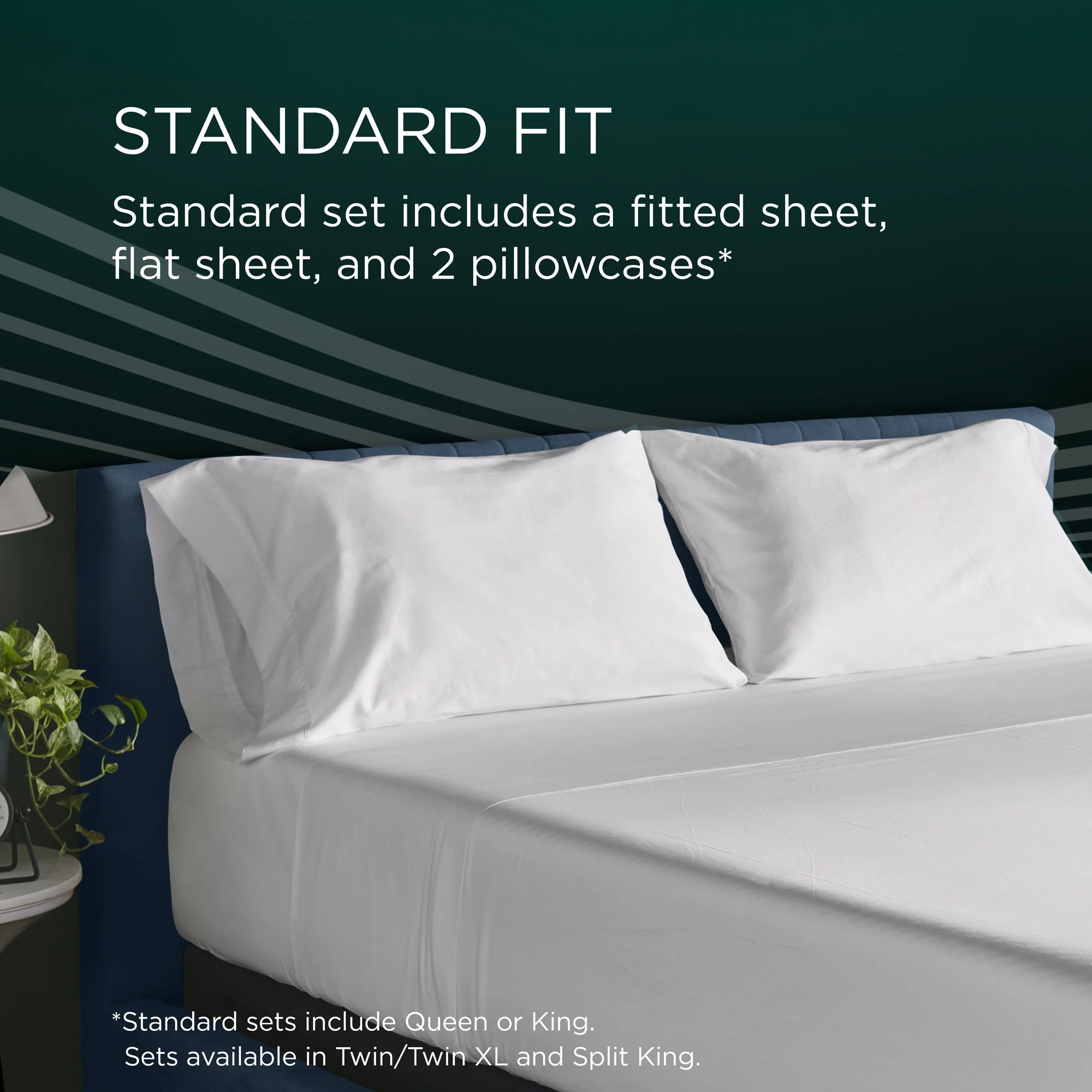 Tempur-Adapt Luxe Egyptian Cotton Sheet Set - Image 42