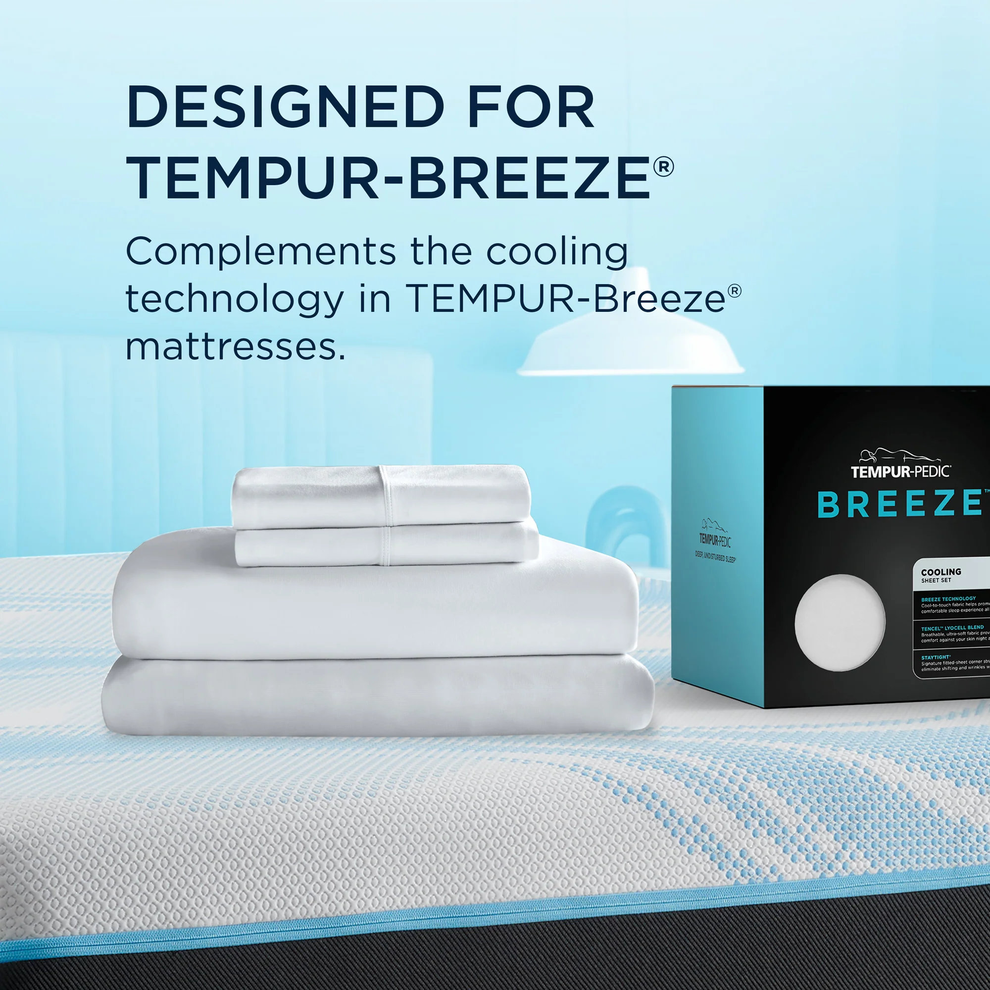 Tempur Breeze Cooling Sheet Set - Image 64