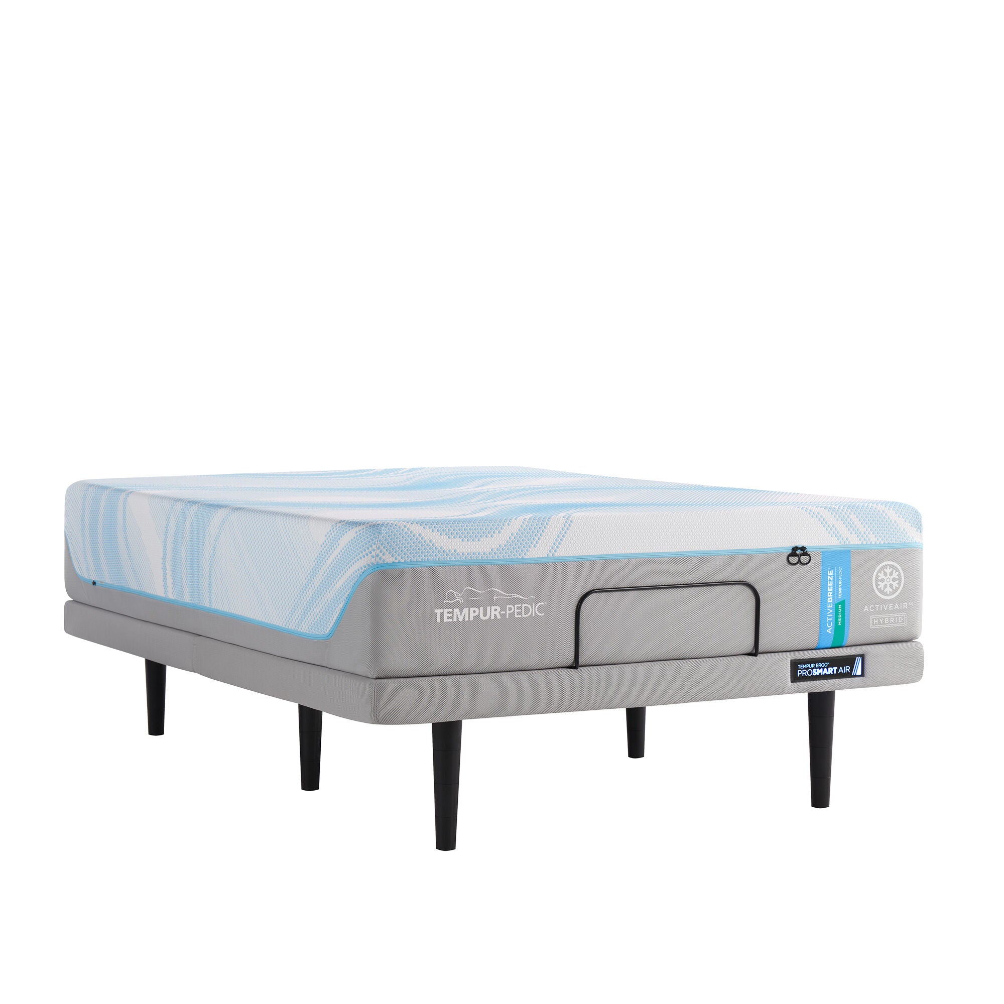 Tempur-Pedic TEMPUR-ACTIVEbreeze 2 Medium Hybrid Mattress & Adjustable Base Set - Image 17