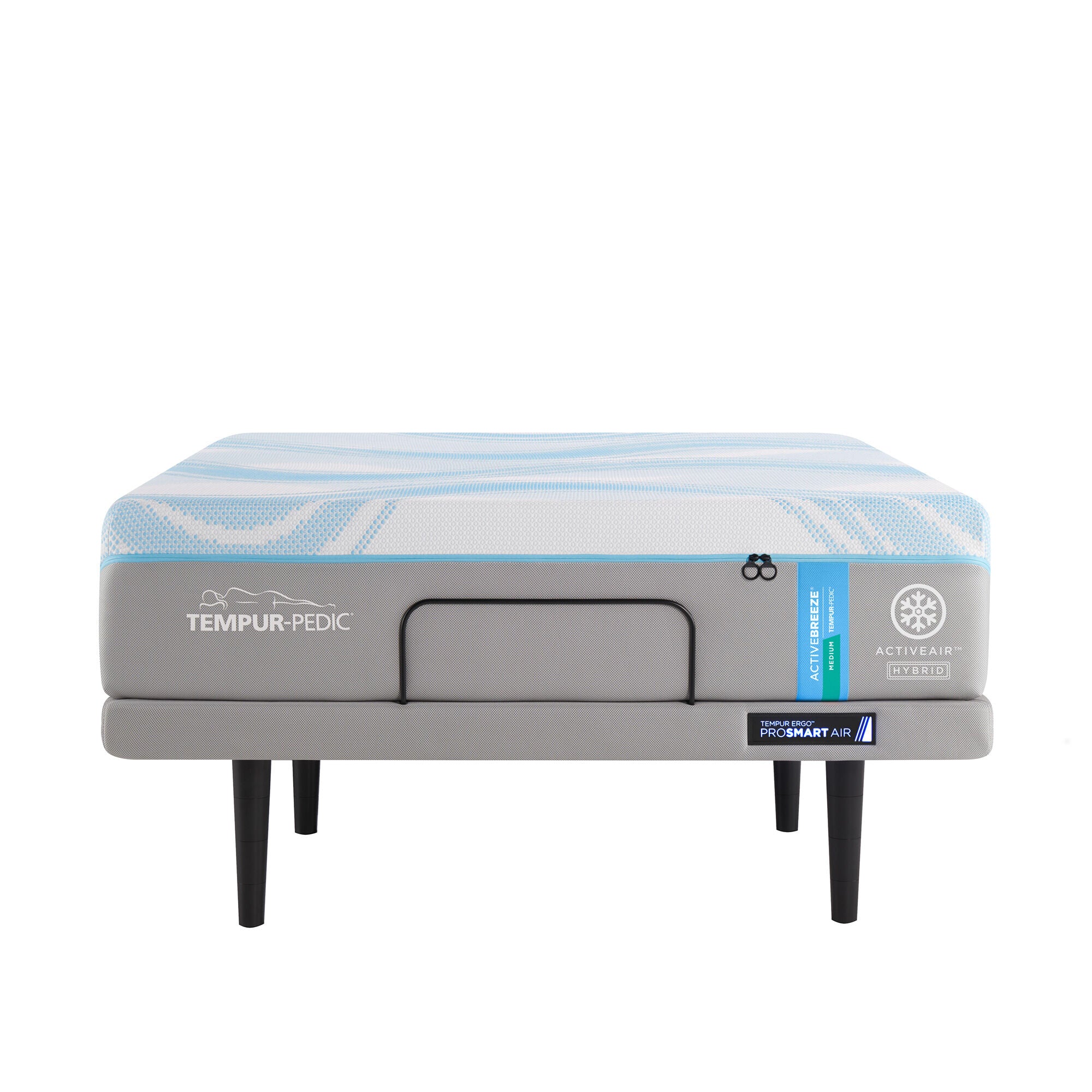 Tempur-Pedic TEMPUR-ACTIVEbreeze 2 Medium Hybrid Mattress & Adjustable Base Set - Image 8