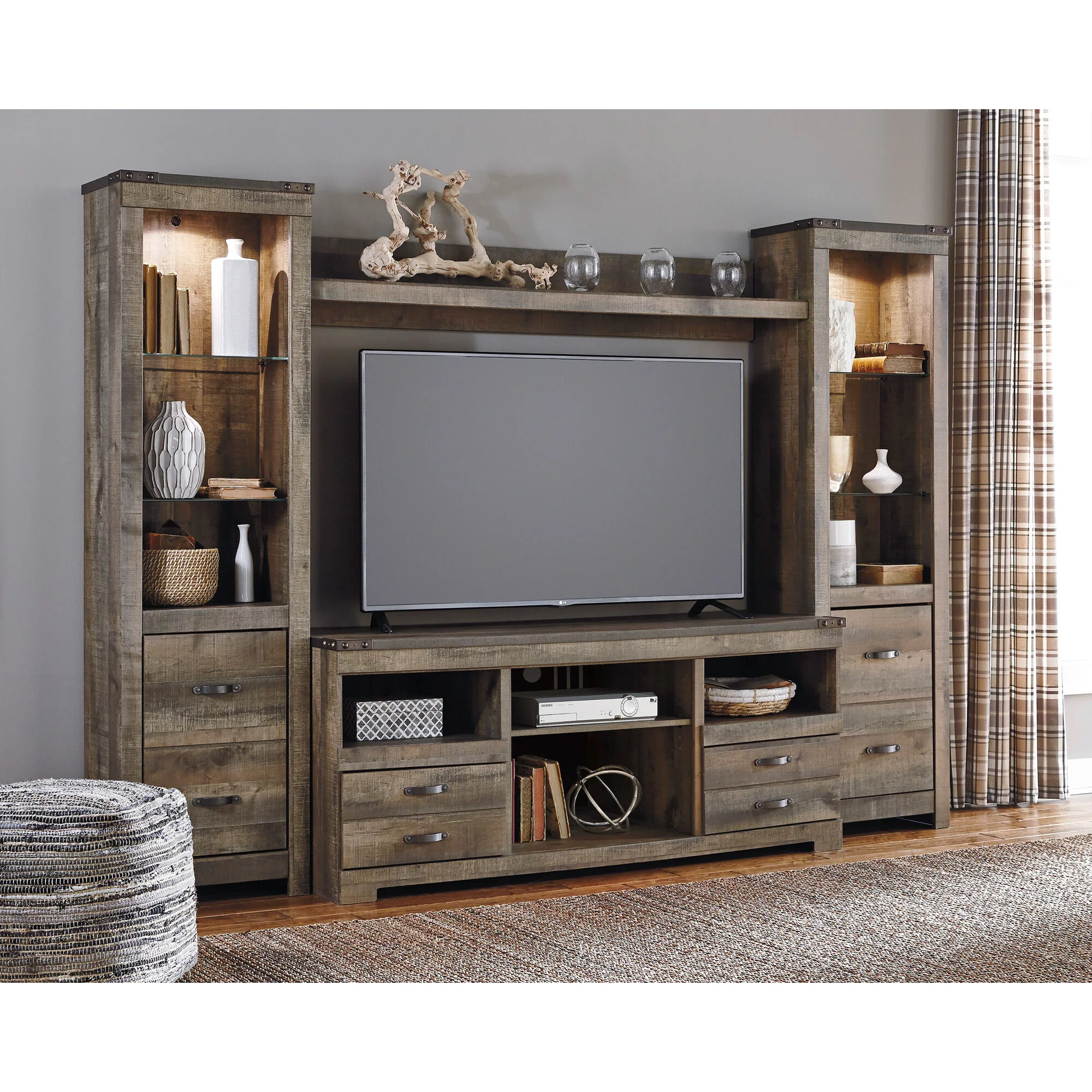 Trinell 4 Piece Entertainment Center - Image 2