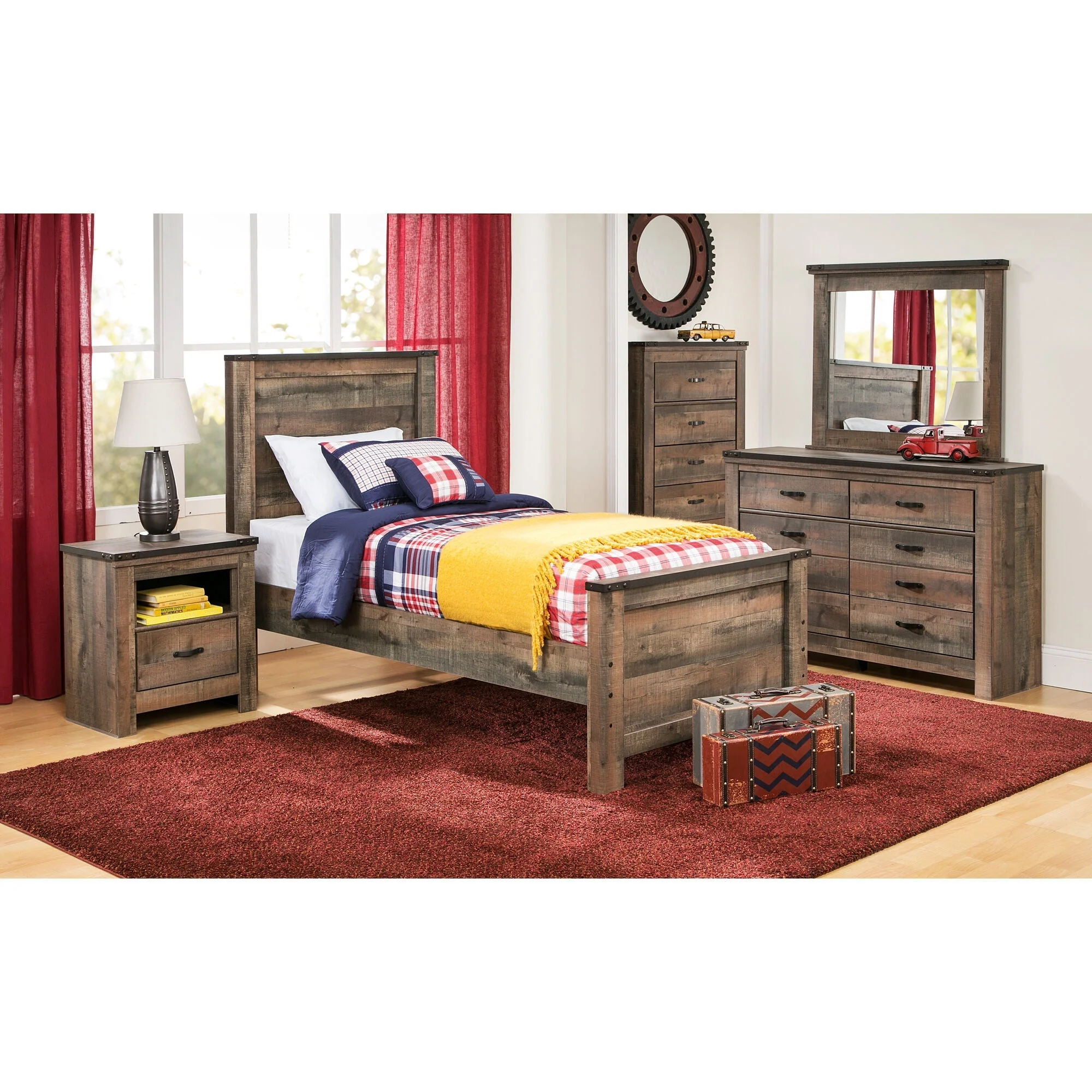 Trinell Panel Bed - Image 2
