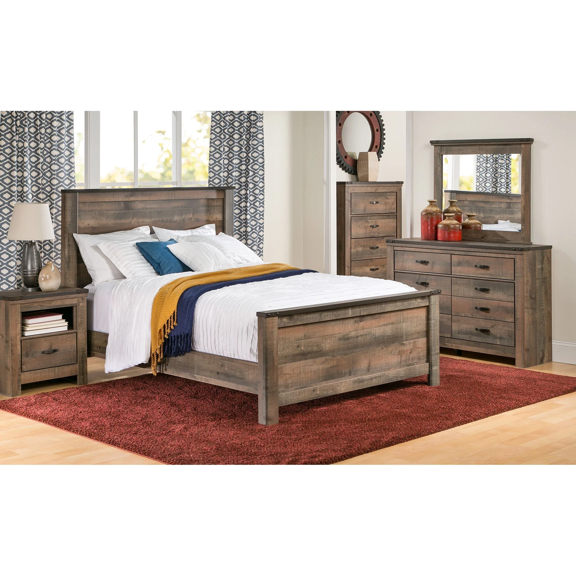 Trinell Panel Bed - Image 5