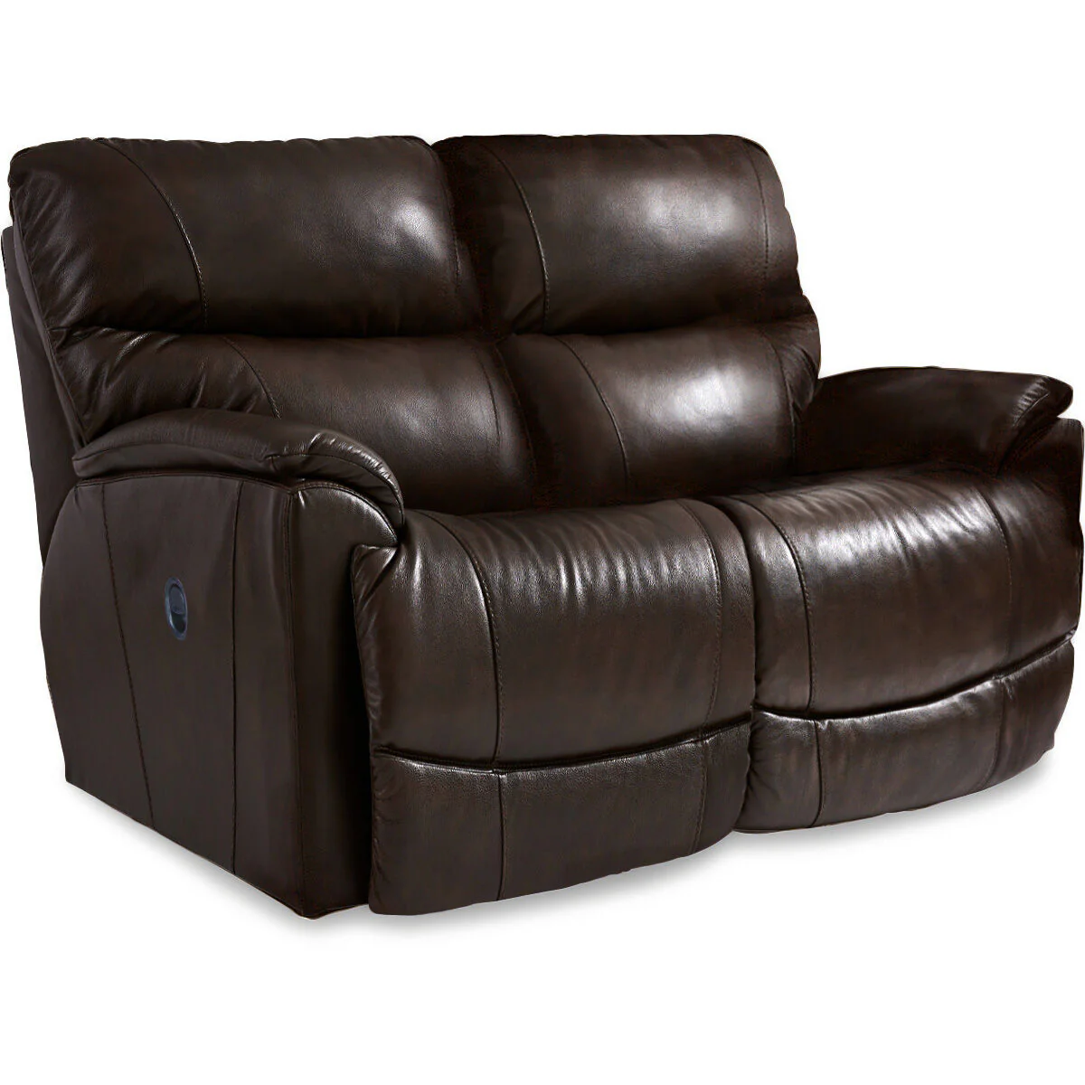 Trouper Leather Reclining Loveseat - Image 3