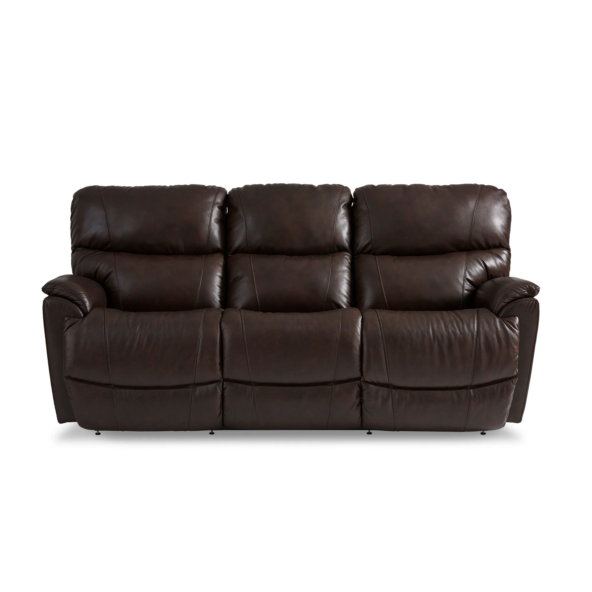 Trouper Leather Tri-Power Reclining Sofa - Image 6