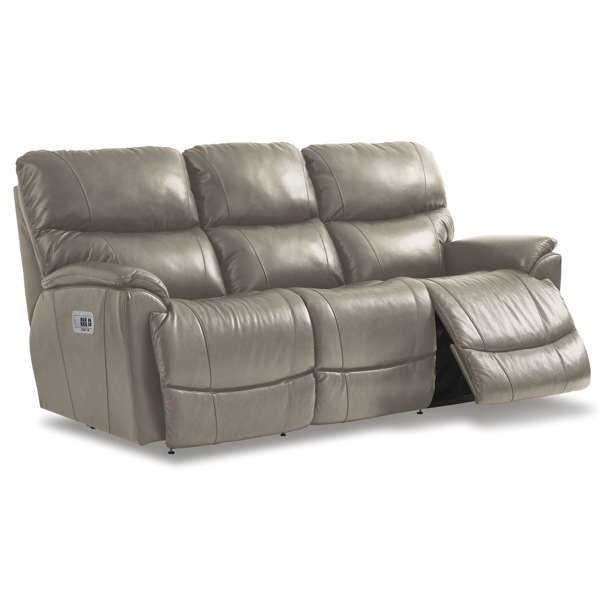 Trouper Leather Tri-Power Reclining Sofa - Image 4