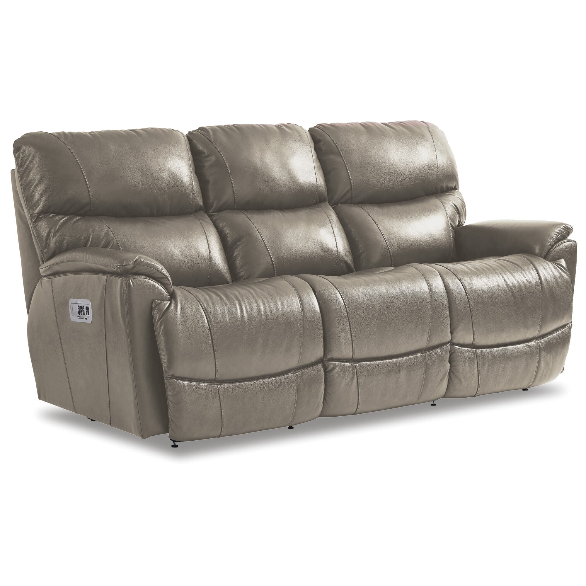 Trouper Leather Tri-Power Reclining Sofa - Image 2