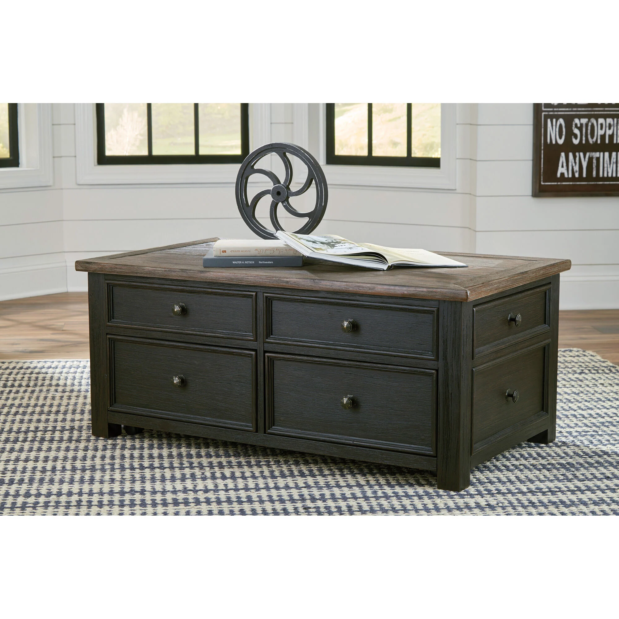 Tyler Creek Lift Top Coffee Table - Image 2