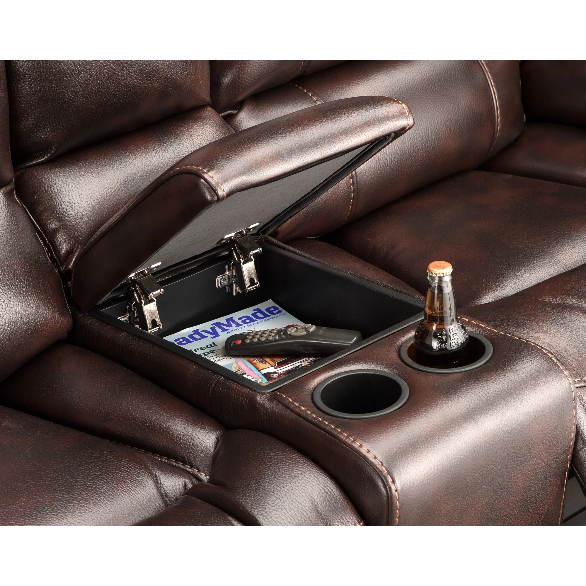 Valdez Glider Console Loveseat - Image 6