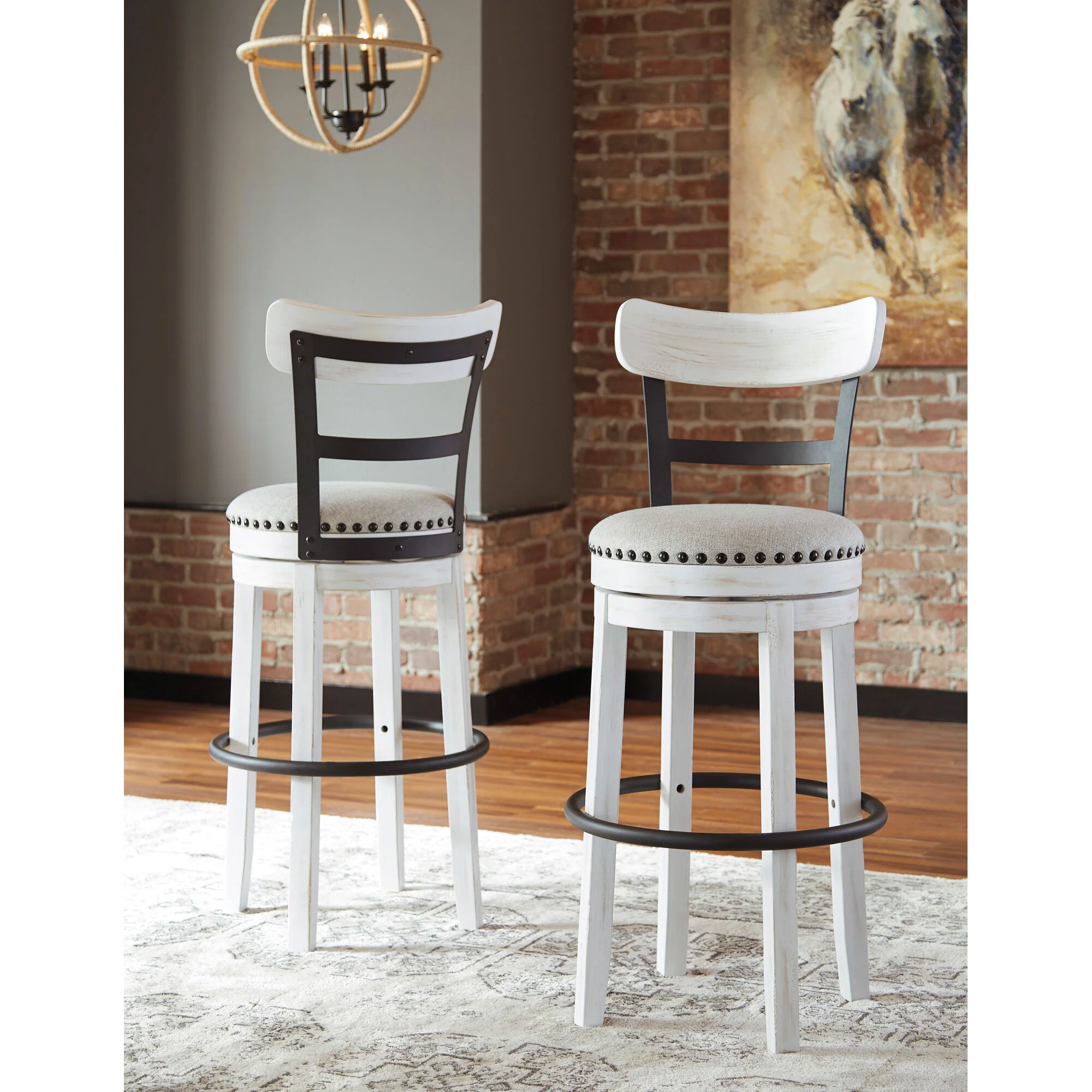 Valebeck Swivel Bar Stool - Image 5