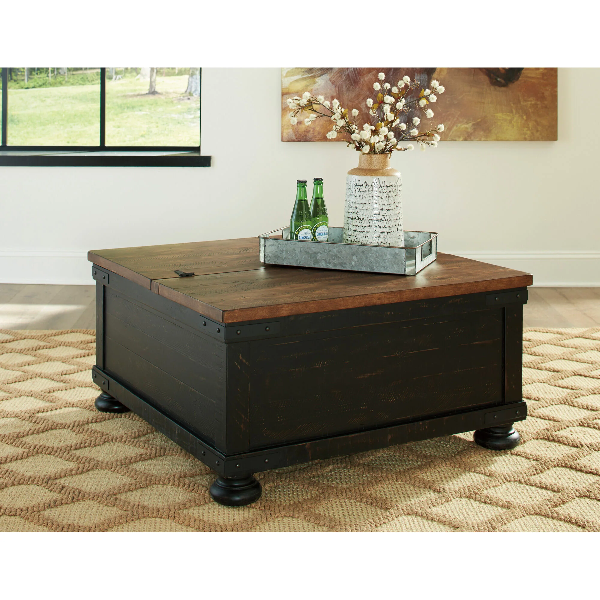 Valebeck Lift Top Coffee Table - Image 2