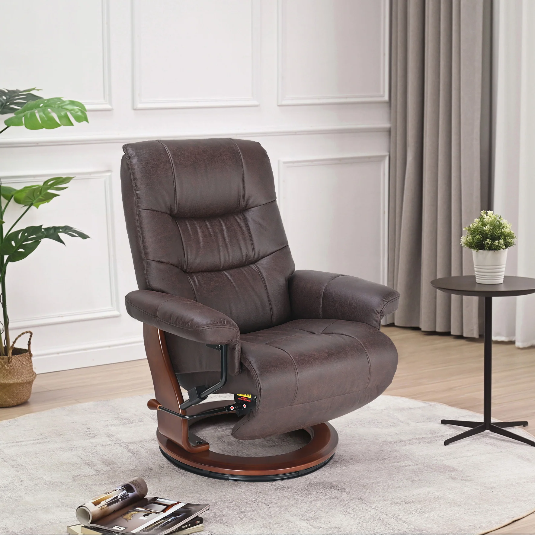Valencia Recliner with Flip Up Footrest - Image 11