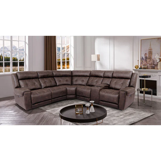 Vena 6 Piece Power+ Reclining Sectional - Image 3