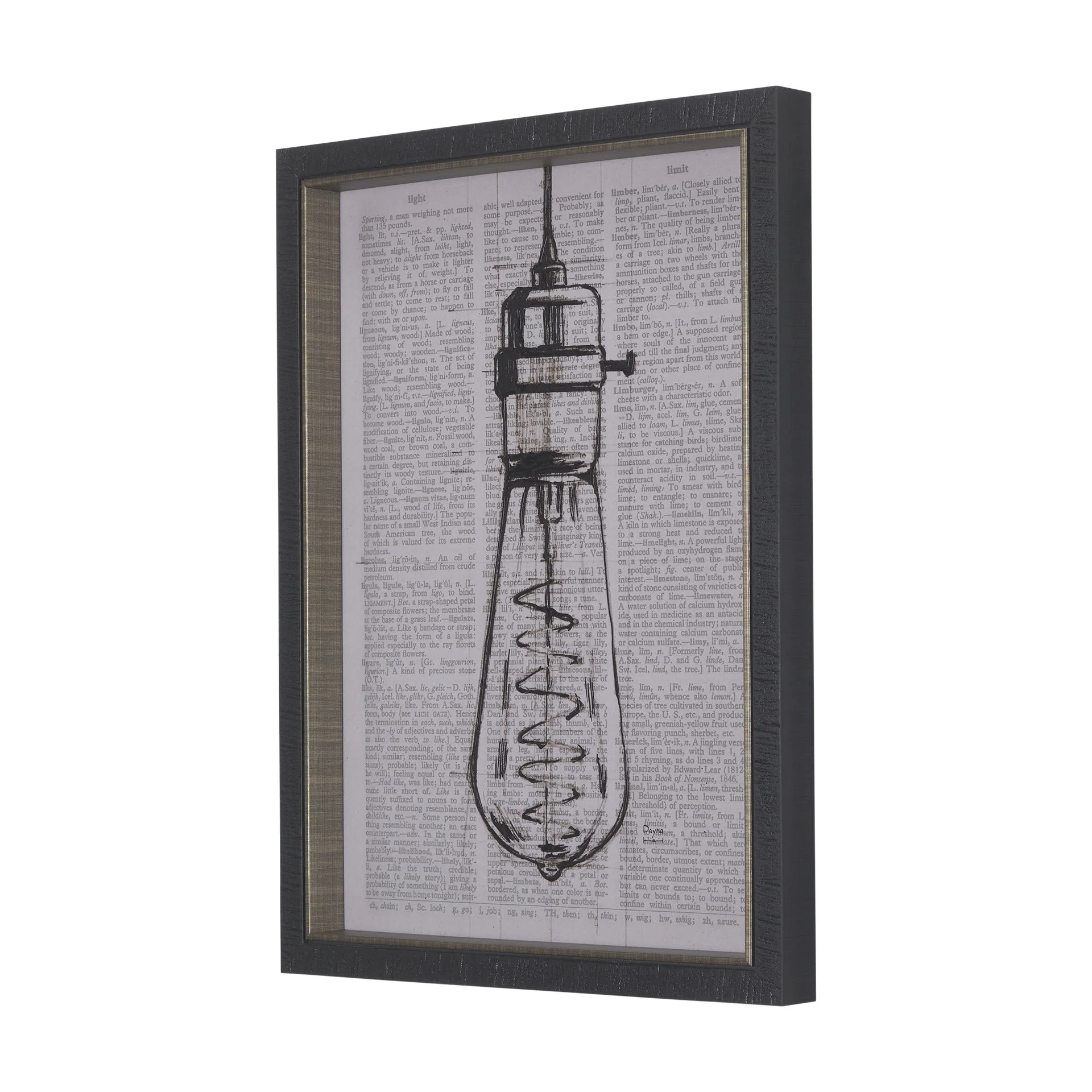 Vintage Page I Wall Art - Image 2