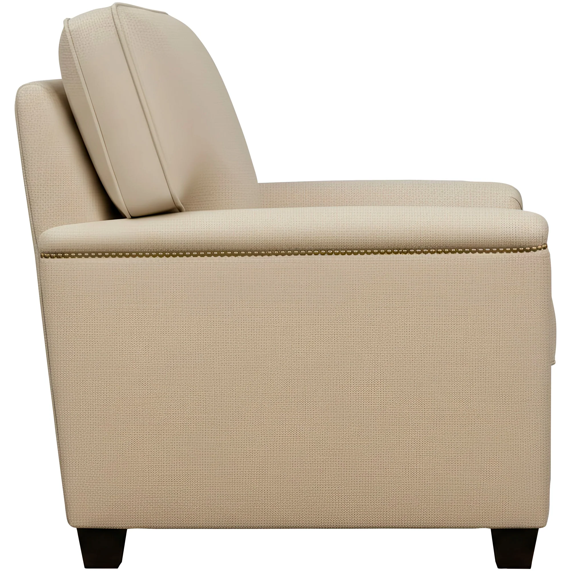 Warren Feather Blend Nail Head Chair - Image 5