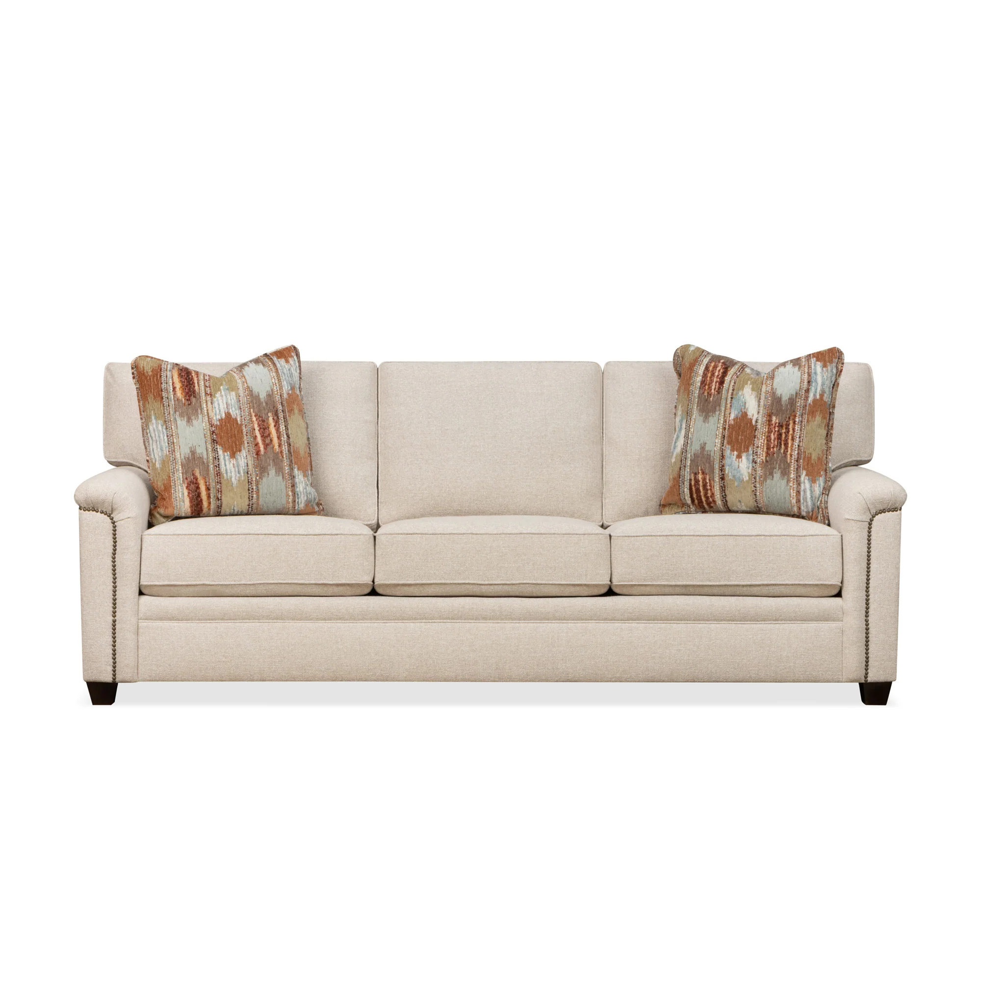 Warren Feather Blend Nail Head Sofa Sleeper