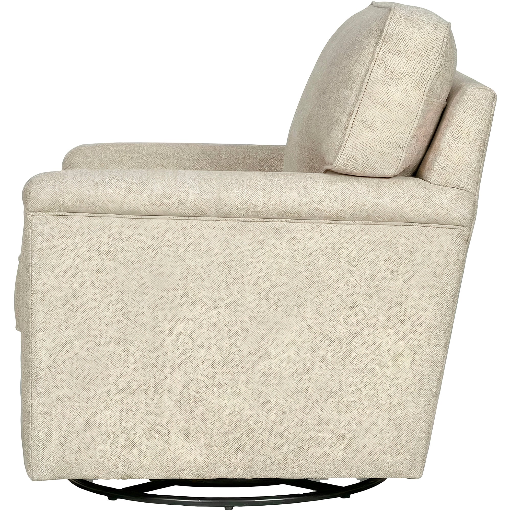 Warren Feather Blend Swivel Chair - Image 5