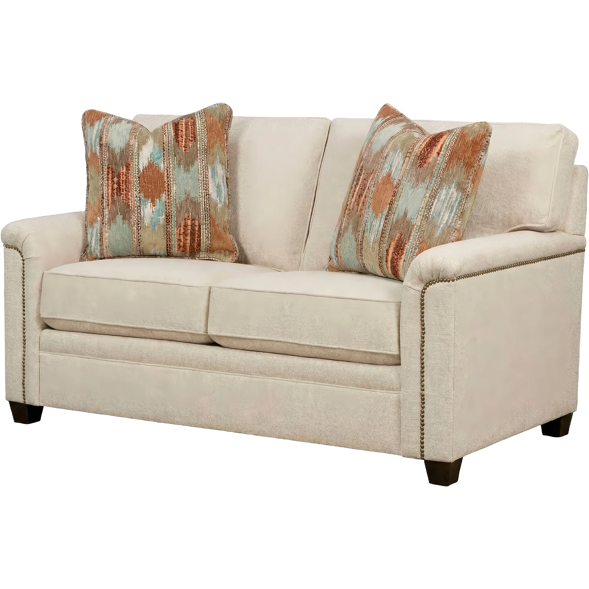 Warren Nail Head Loveseat - Image 2