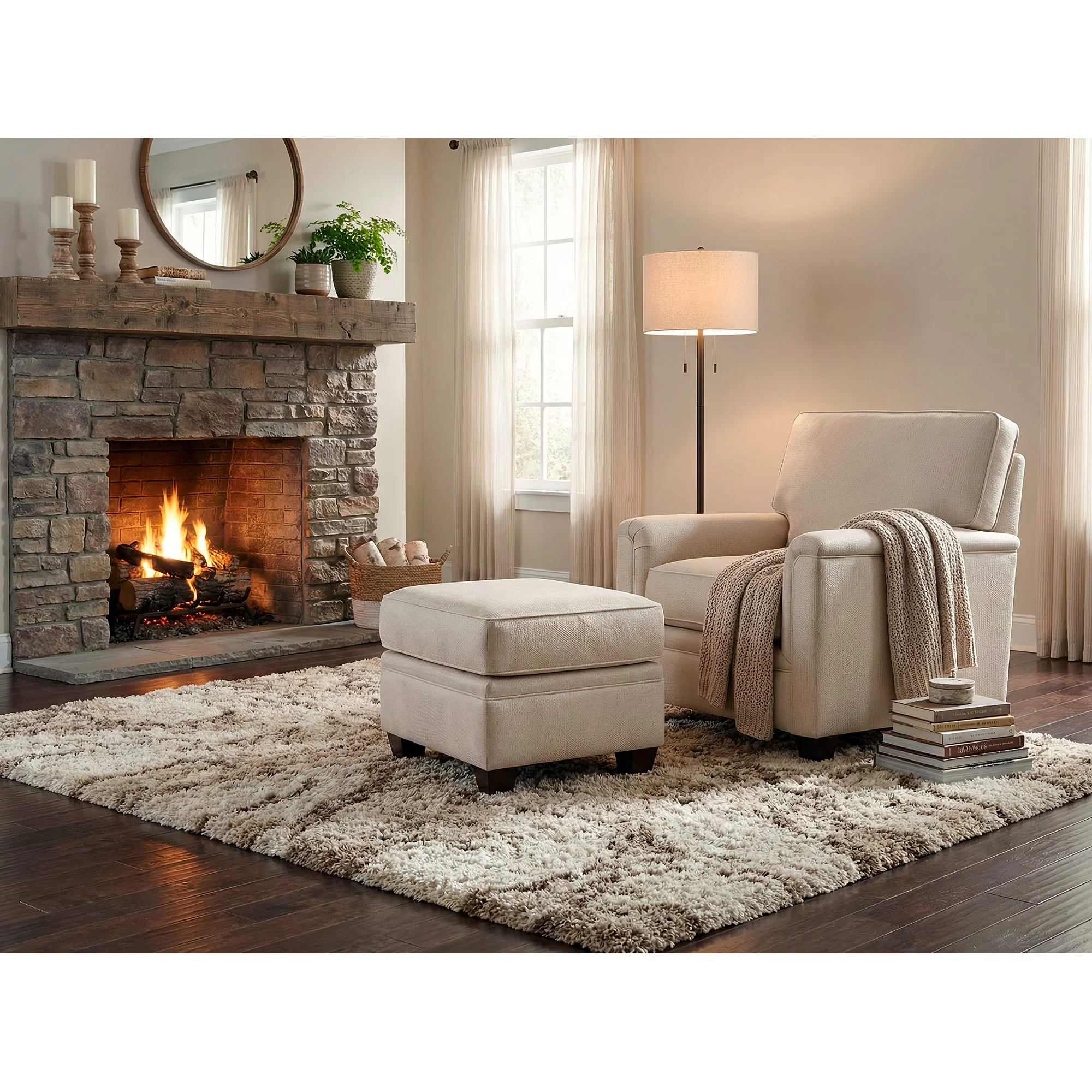 Warren Ottoman - Image 3