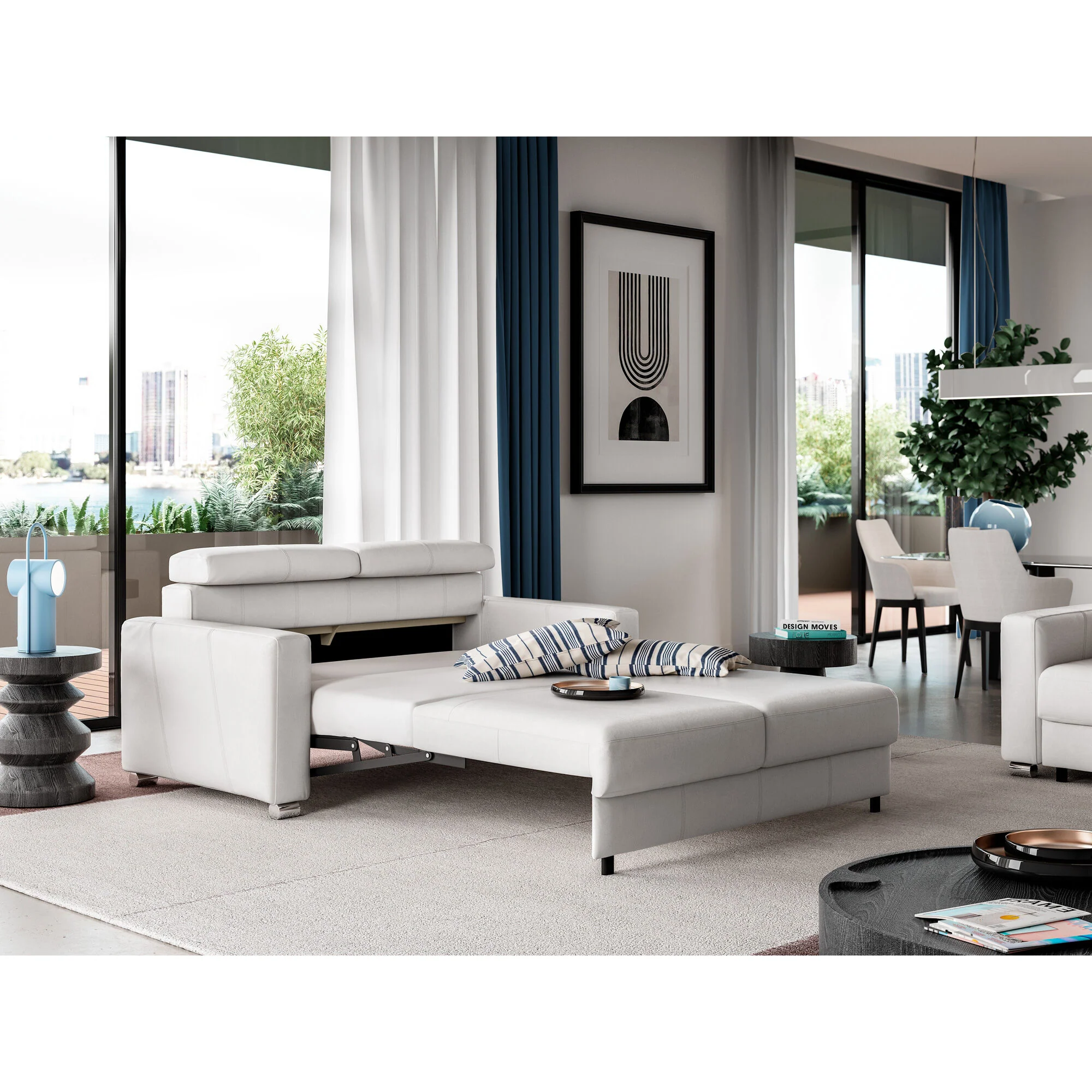 West Manual Sleeper Loveseat - Image 7