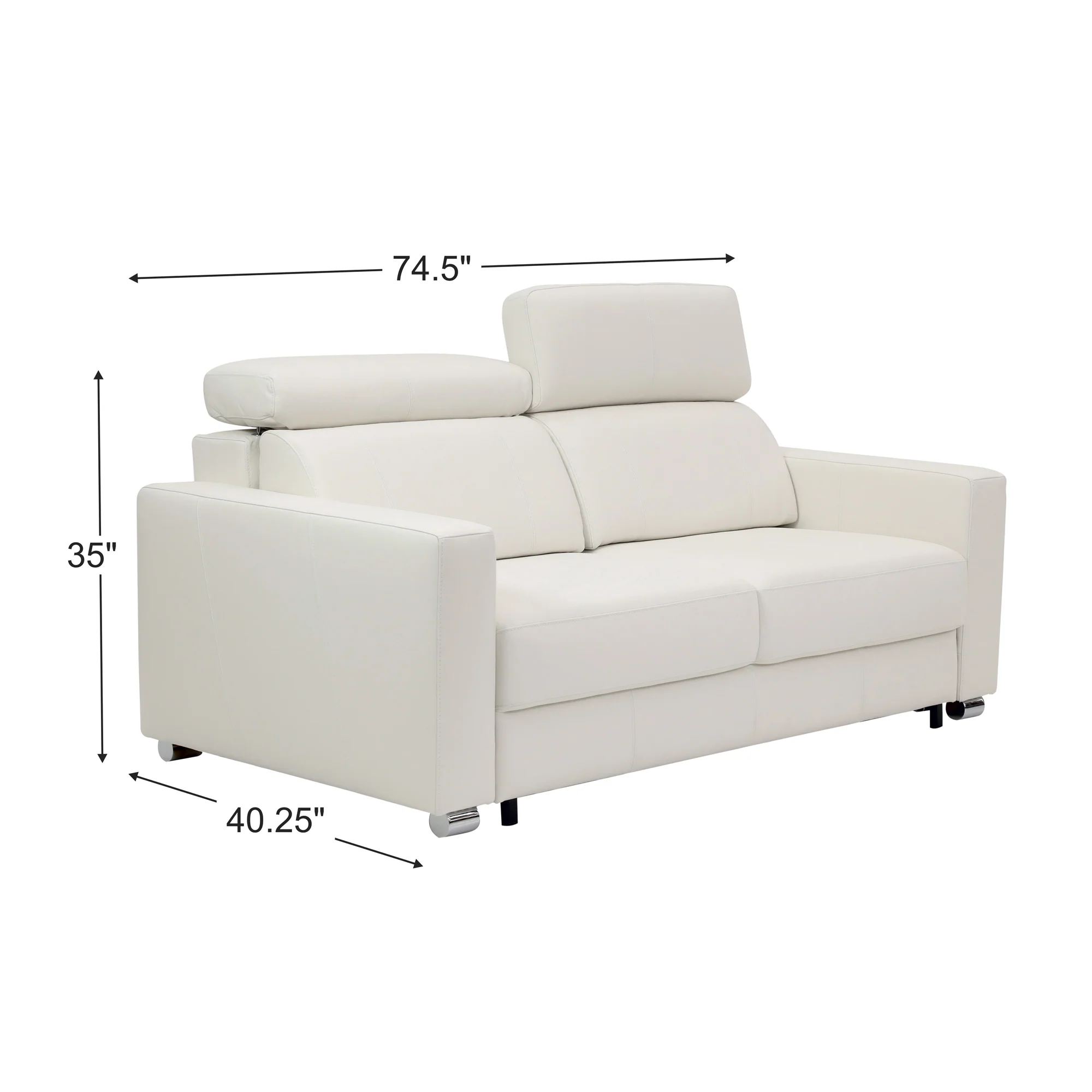 West Power Sleeper Loveseat - Image 17