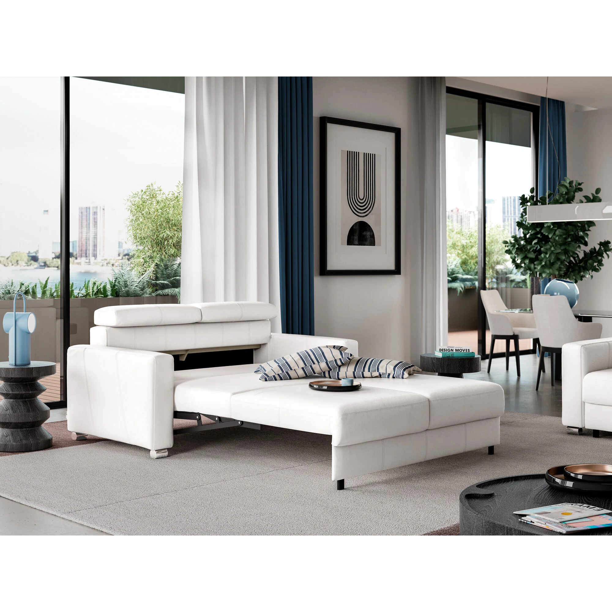 West Power Sleeper Loveseat - Image 8
